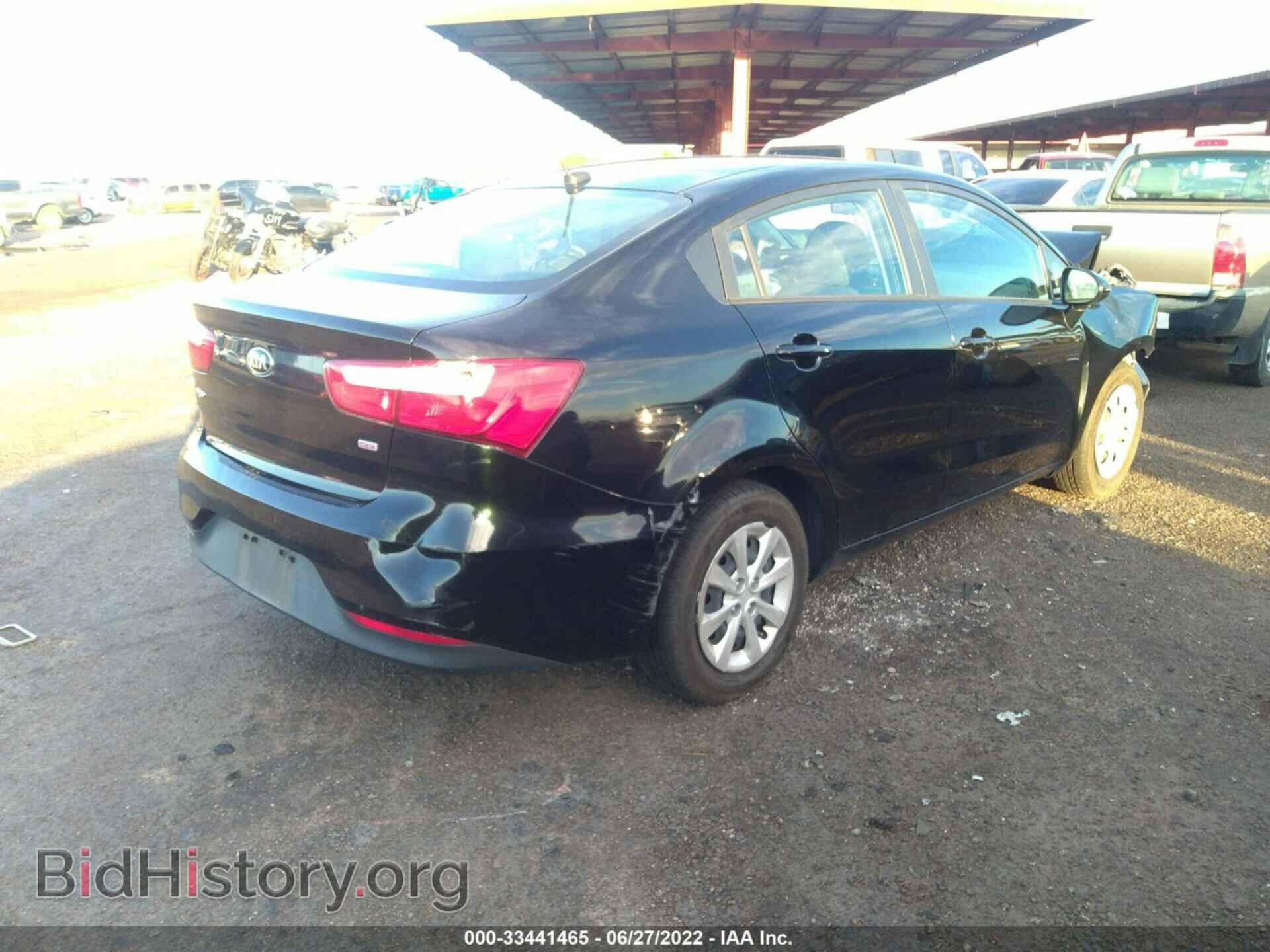 2017 KIA RIO - VIN: KNADM4A39H6057938 - Фото 4