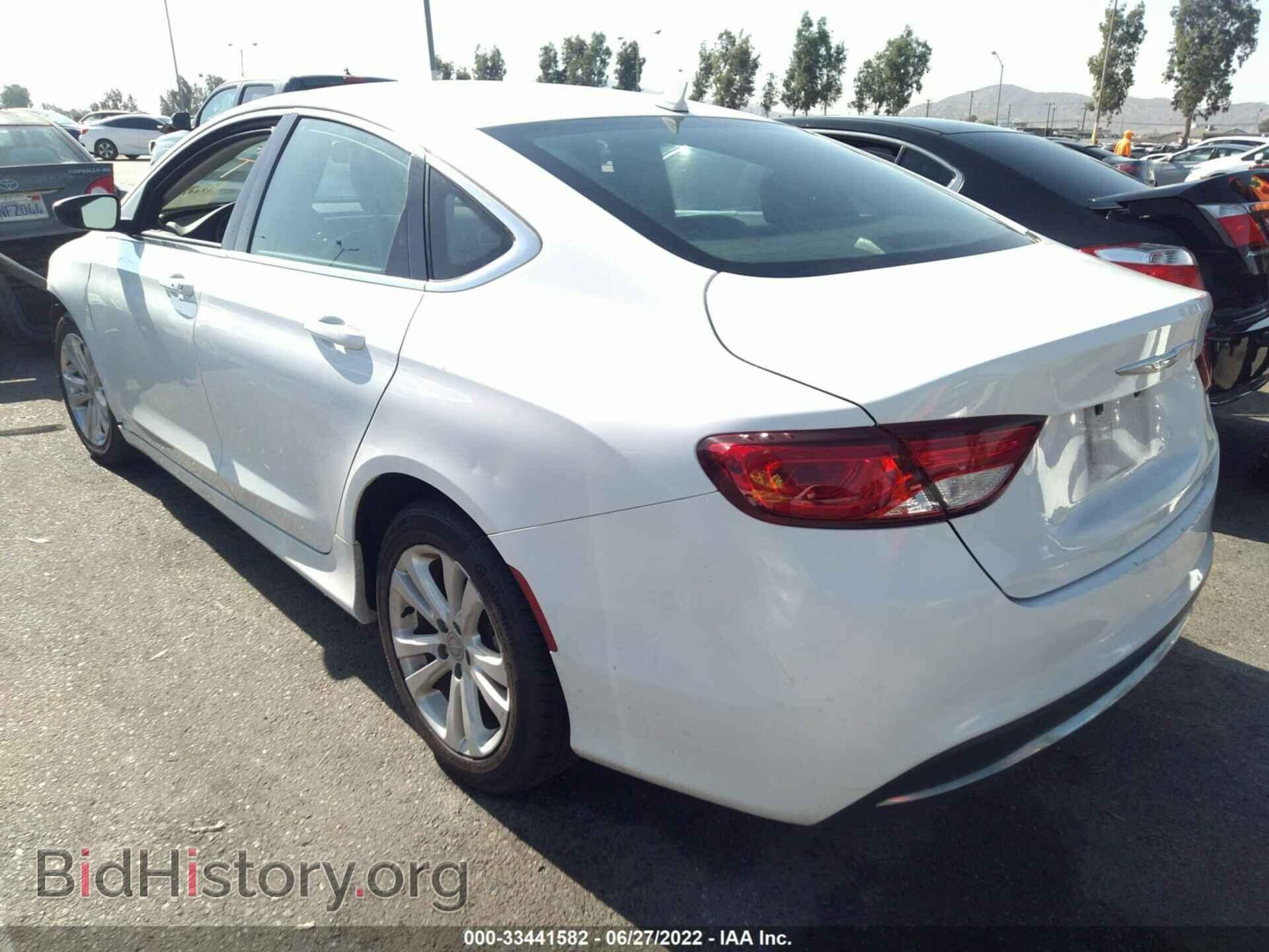 2016 CHRYSLER 200 - VIN: 1C3CCCAB2GN191685 - Фото 3