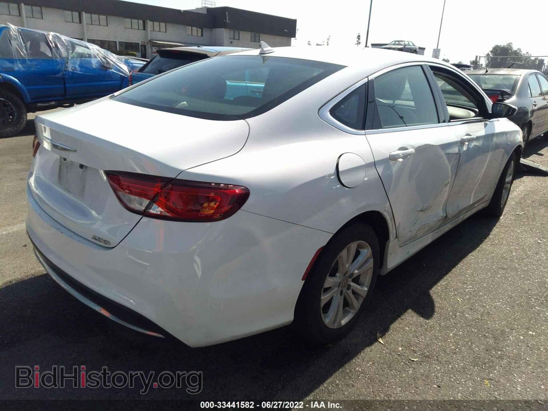 2016 CHRYSLER 200 - VIN: 1C3CCCAB2GN191685 - Фото 4