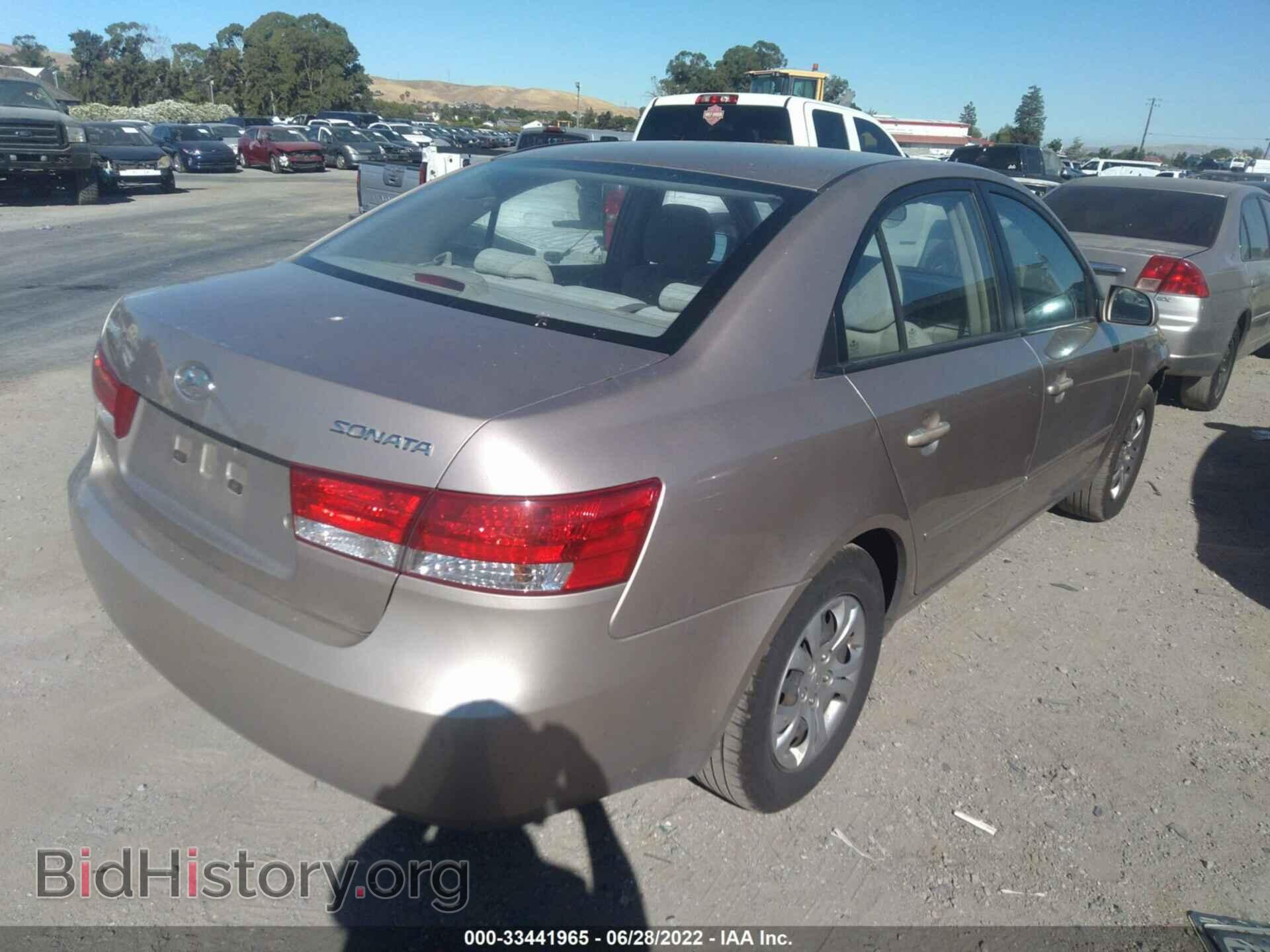 2006 HYUNDAI SONATA - VIN: KMHET46C36A074162 - Фото 4