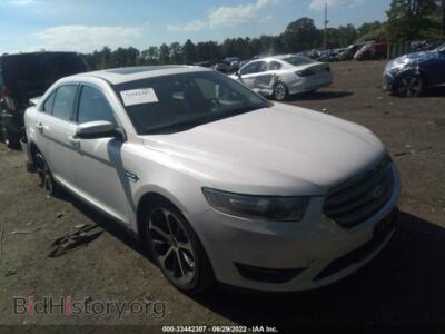 2014 Ford TAURUS SEL, белый — VIN 1FAHP2E81EG173541, IAAI