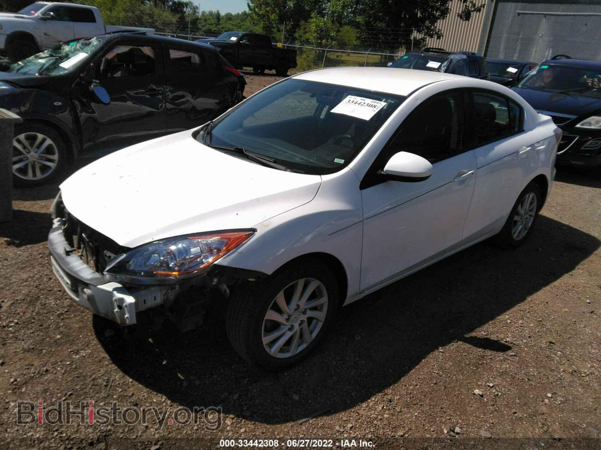 2012 MAZDA MAZDA3 - VIN: JM1BL1V82C1683855 - Фото 2