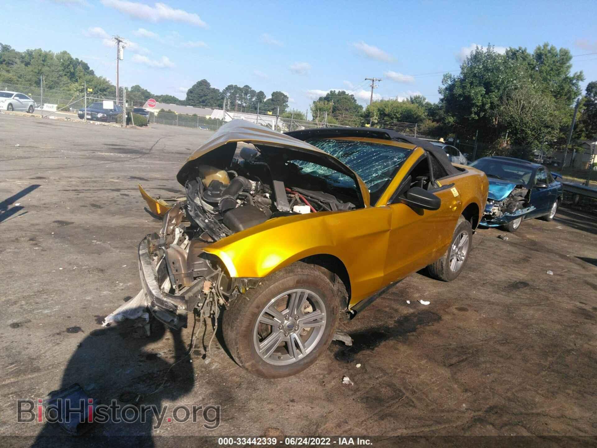 2012 FORD MUSTANG - VIN: 1ZVBP8EM6C5230421 - Фото 2