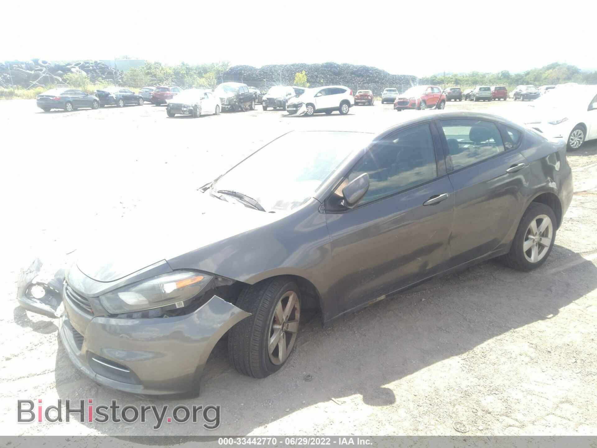 2015 DODGE DART - VIN: 1C3CDFBB5FD344612 - Фото 2