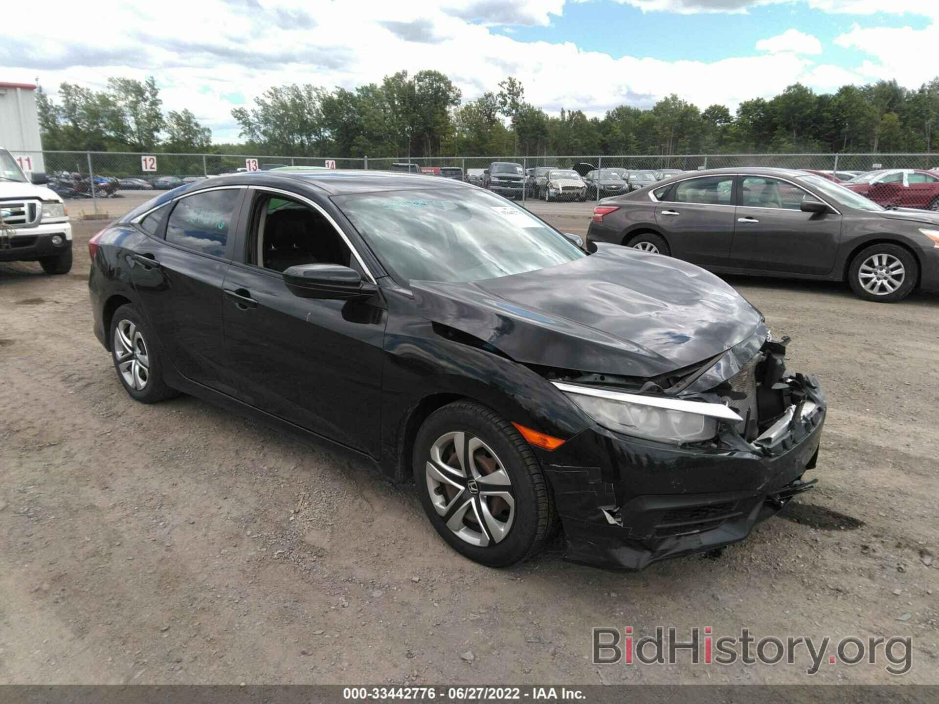 Photo 19XFC2F52GE082430 - HONDA CIVIC SEDAN 2016