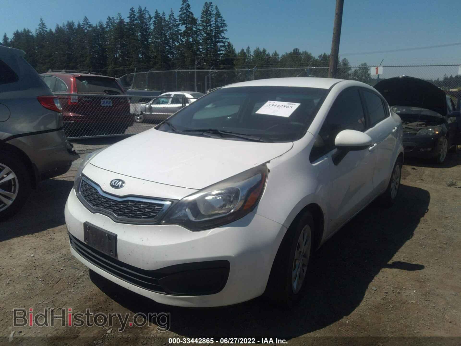 2013 KIA RIO - VIN: KNADN4A3XD6184639 - Photo 2