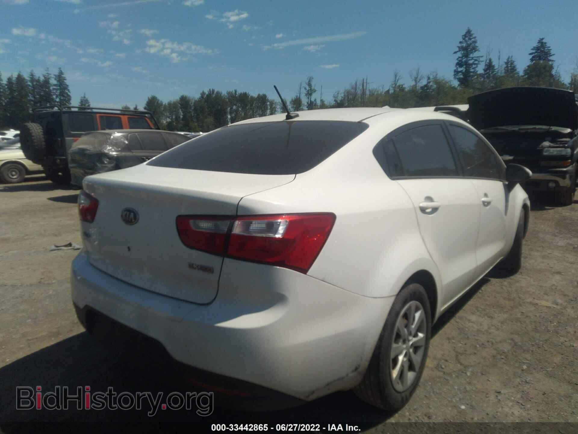 2013 KIA RIO - VIN: KNADN4A3XD6184639 - Photo 4