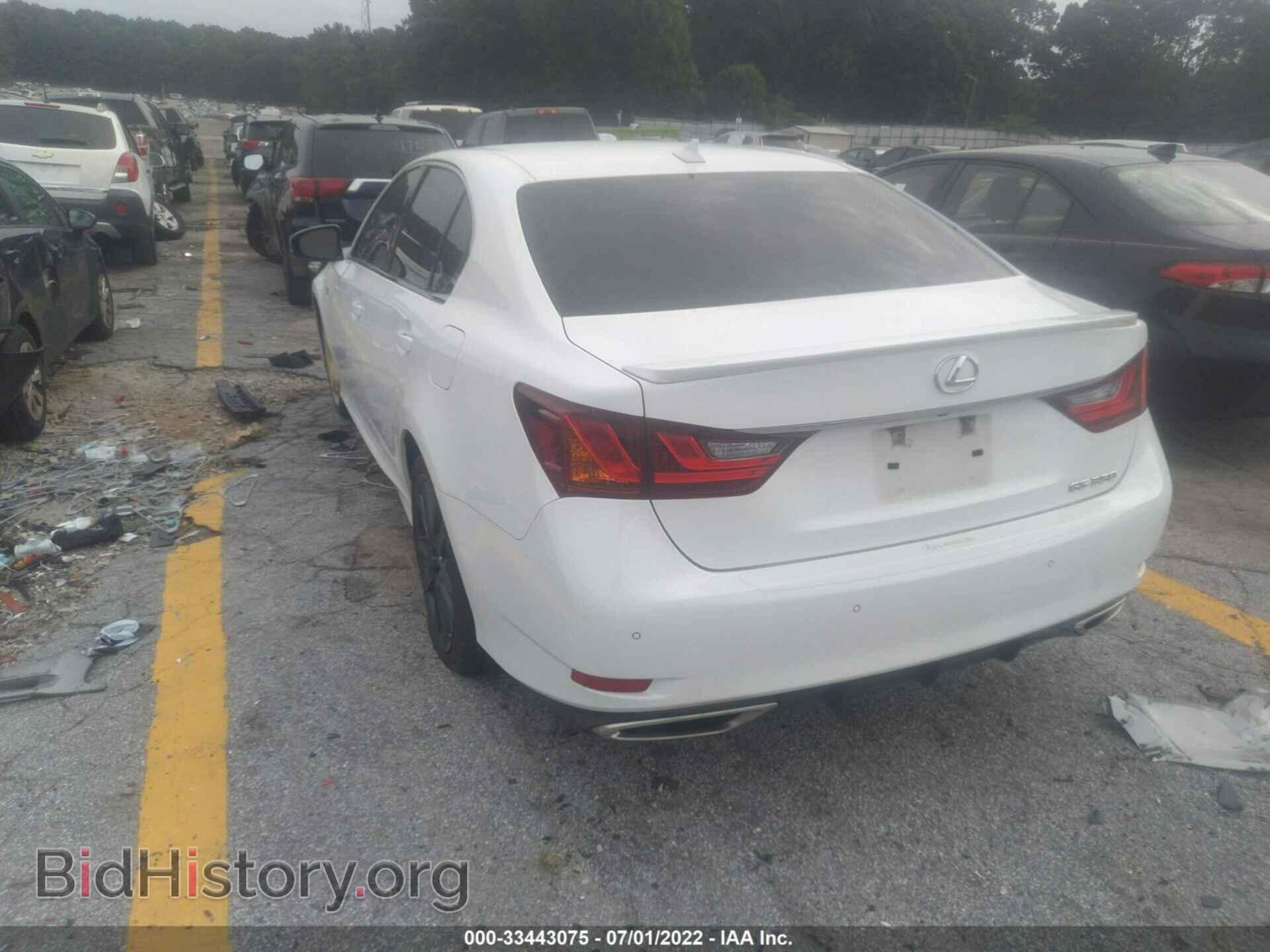 2014 LEXUS GS 350 - VIN: JTHBE1BL7E5043427 - Фото 3
