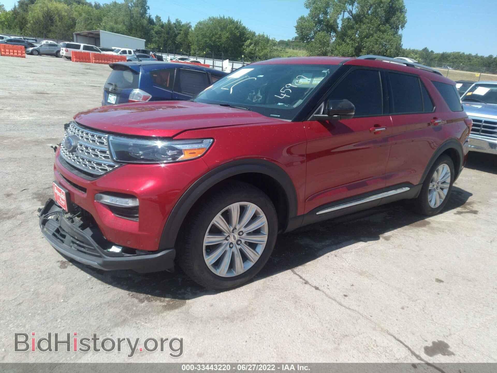 2021 FORD EXPLORER - VIN: 1FMSK7FH7MGA45907 - Photo 2