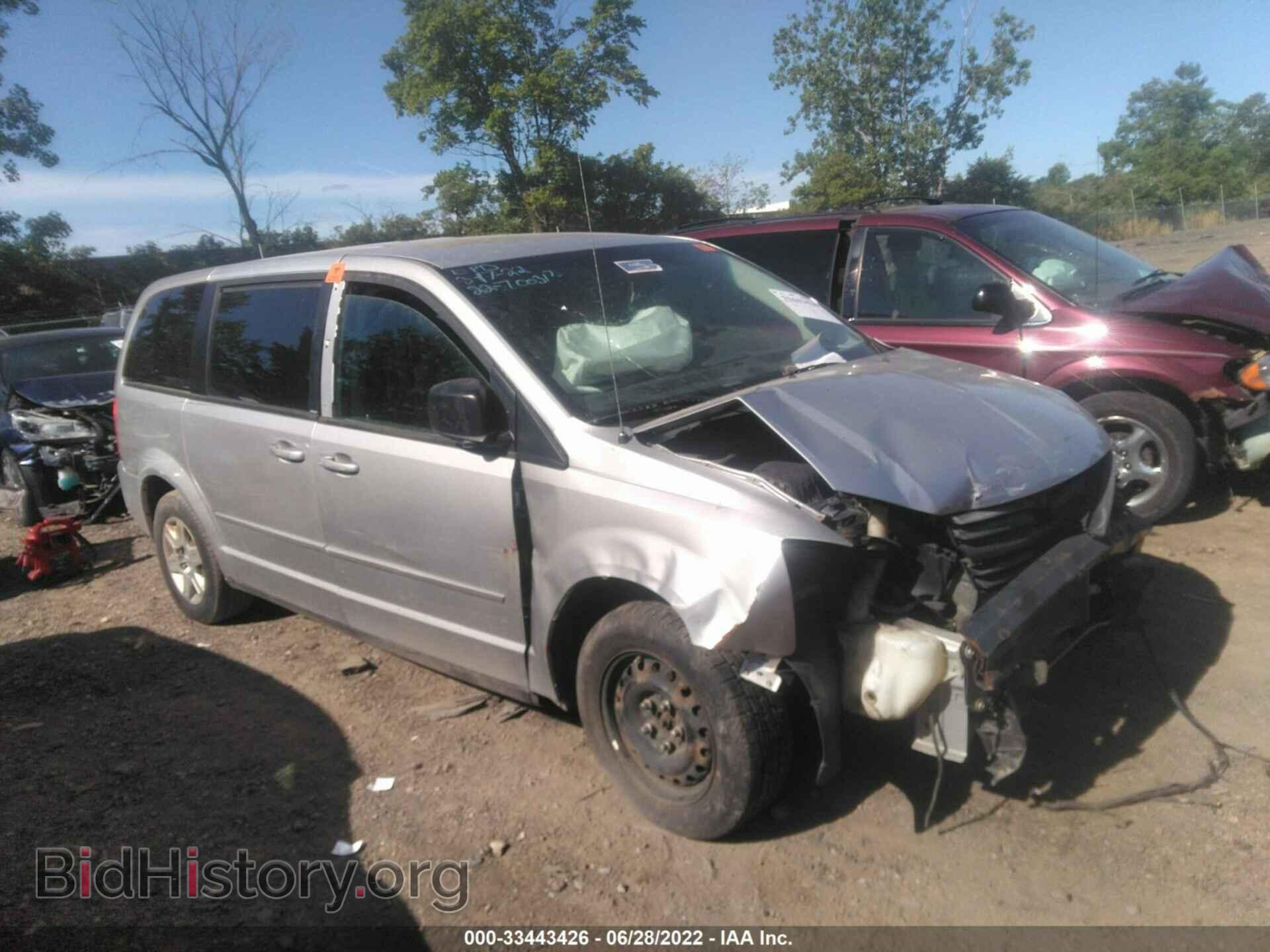 Photo 2D4RN4DE9AR185701 - DODGE GRAND CARAVAN 2010