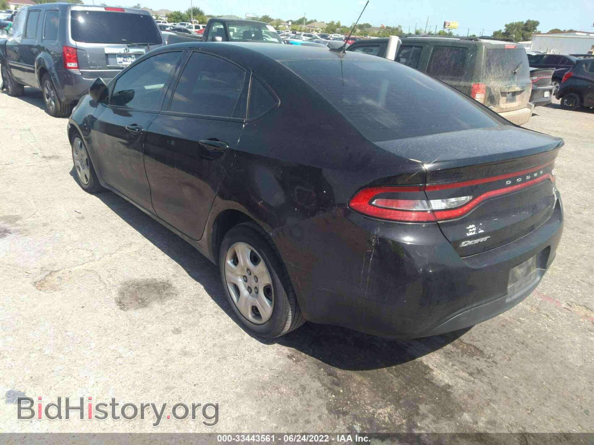 2014 DODGE DART - VIN: 1C3CDFAA0ED755262 - Фото 3