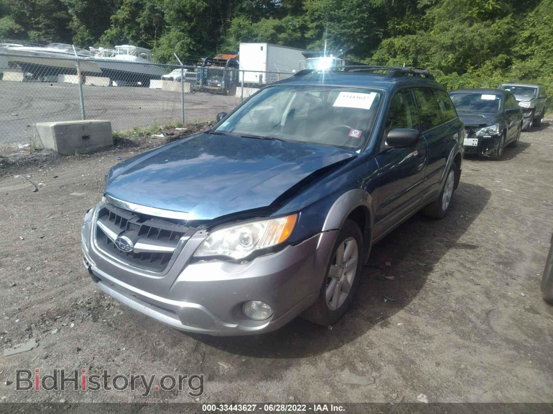 2008 SUBARU OUTBACK - VIN: 4S4BP61C586345576 - Фото 2