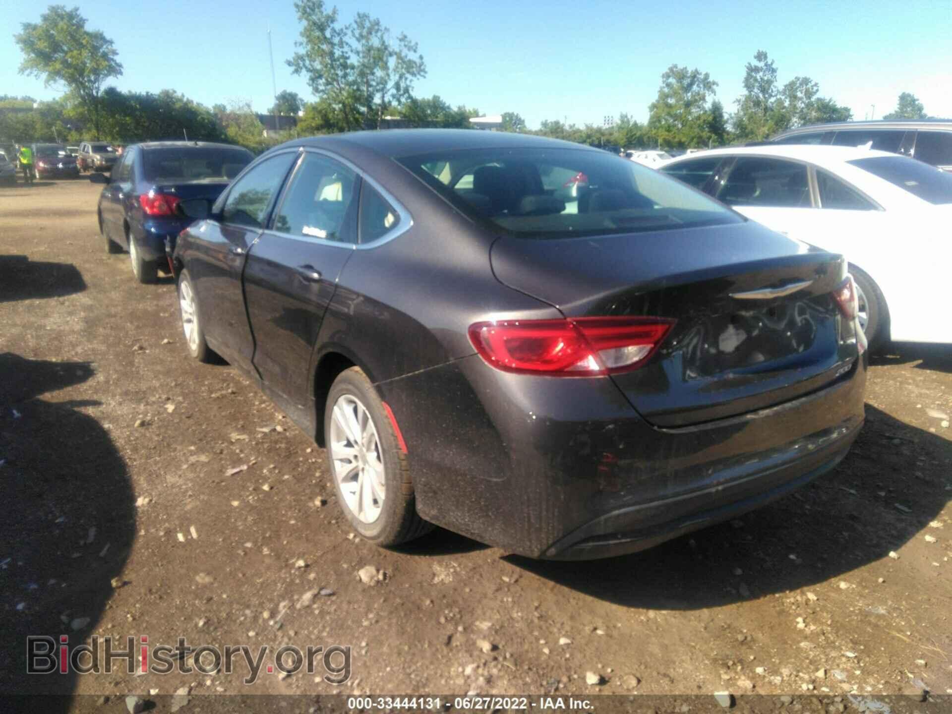 2016 CHRYSLER 200 - VIN: 1C3CCCFB0GN125936 - Фото 3