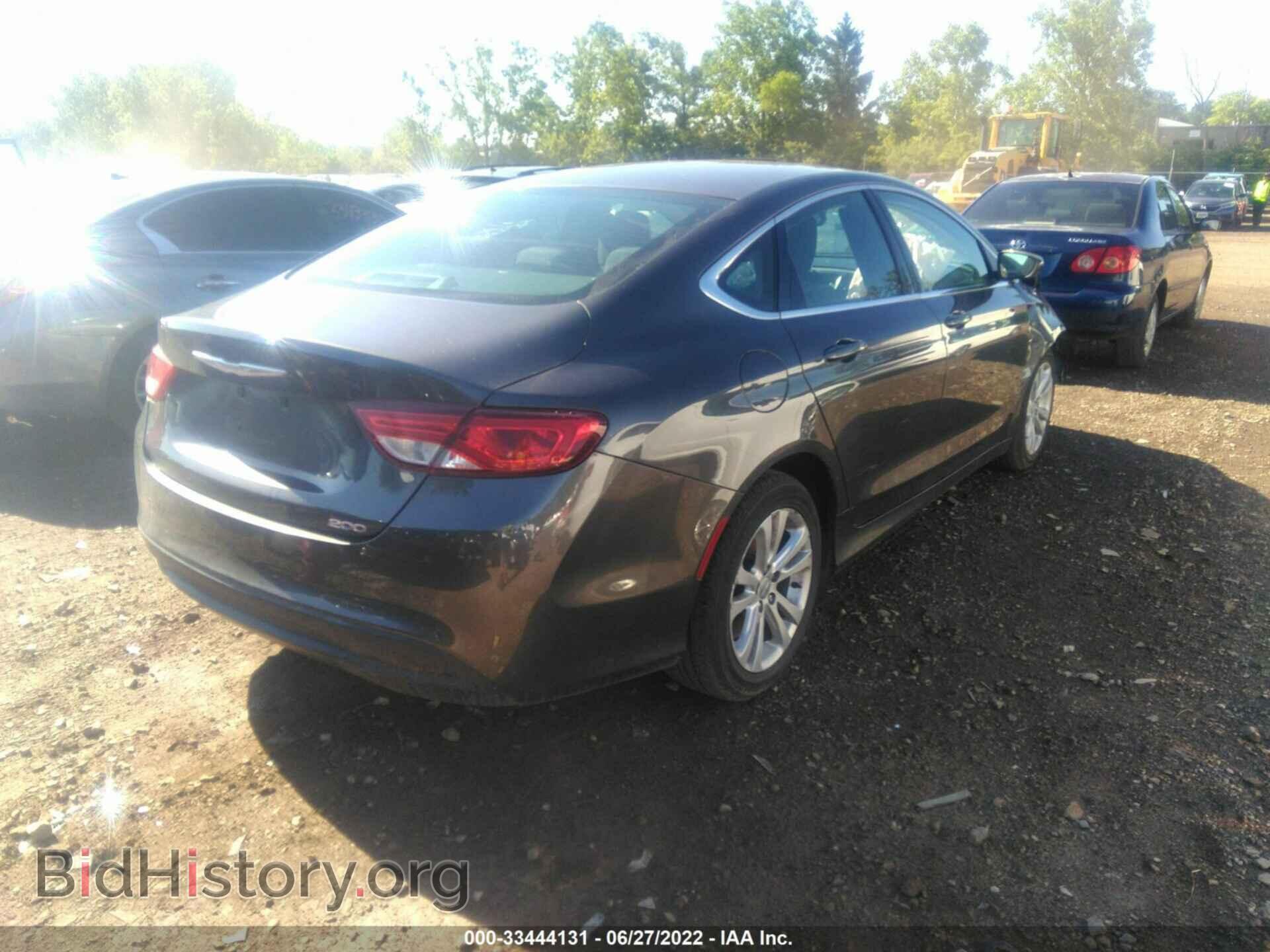 2016 CHRYSLER 200 - VIN: 1C3CCCFB0GN125936 - Фото 4