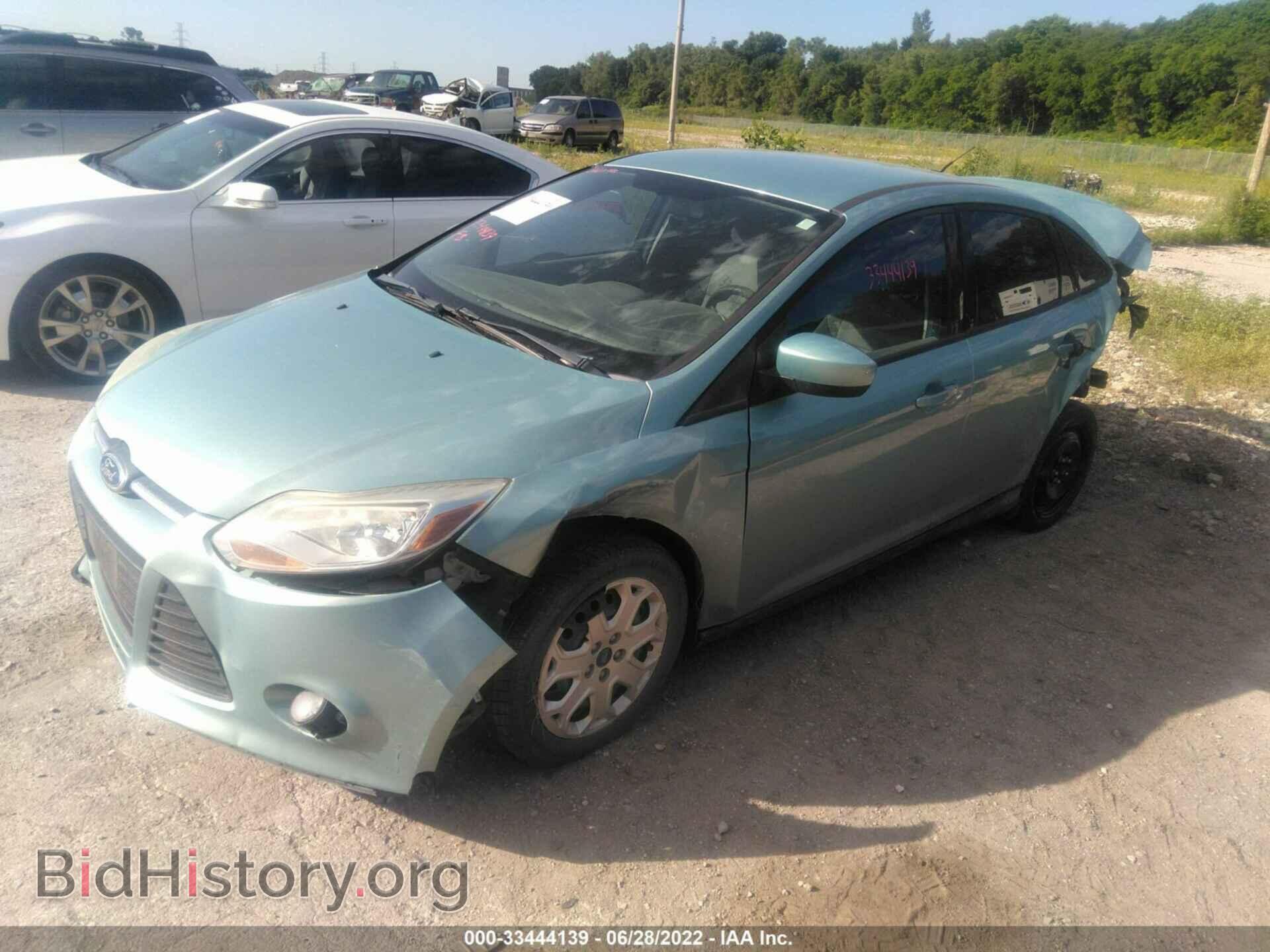 2012 FORD FOCUS - VIN: 1FAHP3F28CL330566 - Фото 2