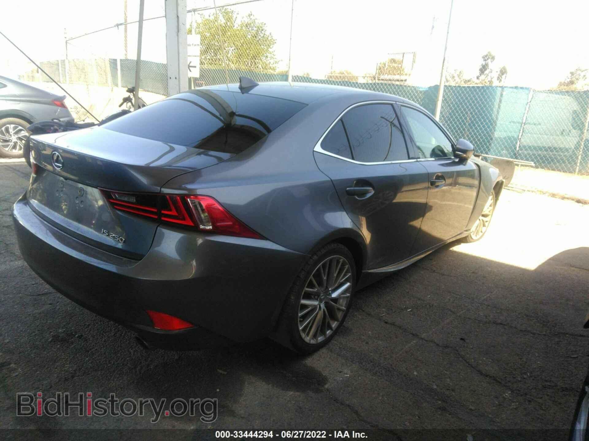 2014 LEXUS IS 250 - VIN: JTHBF1D28E5024337 - Фото 4