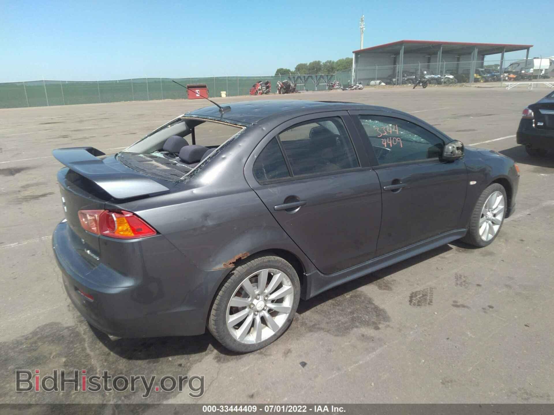 2008 MITSUBISHI LANCER - VIN: JA3AU86U28U013109 - Фото 4