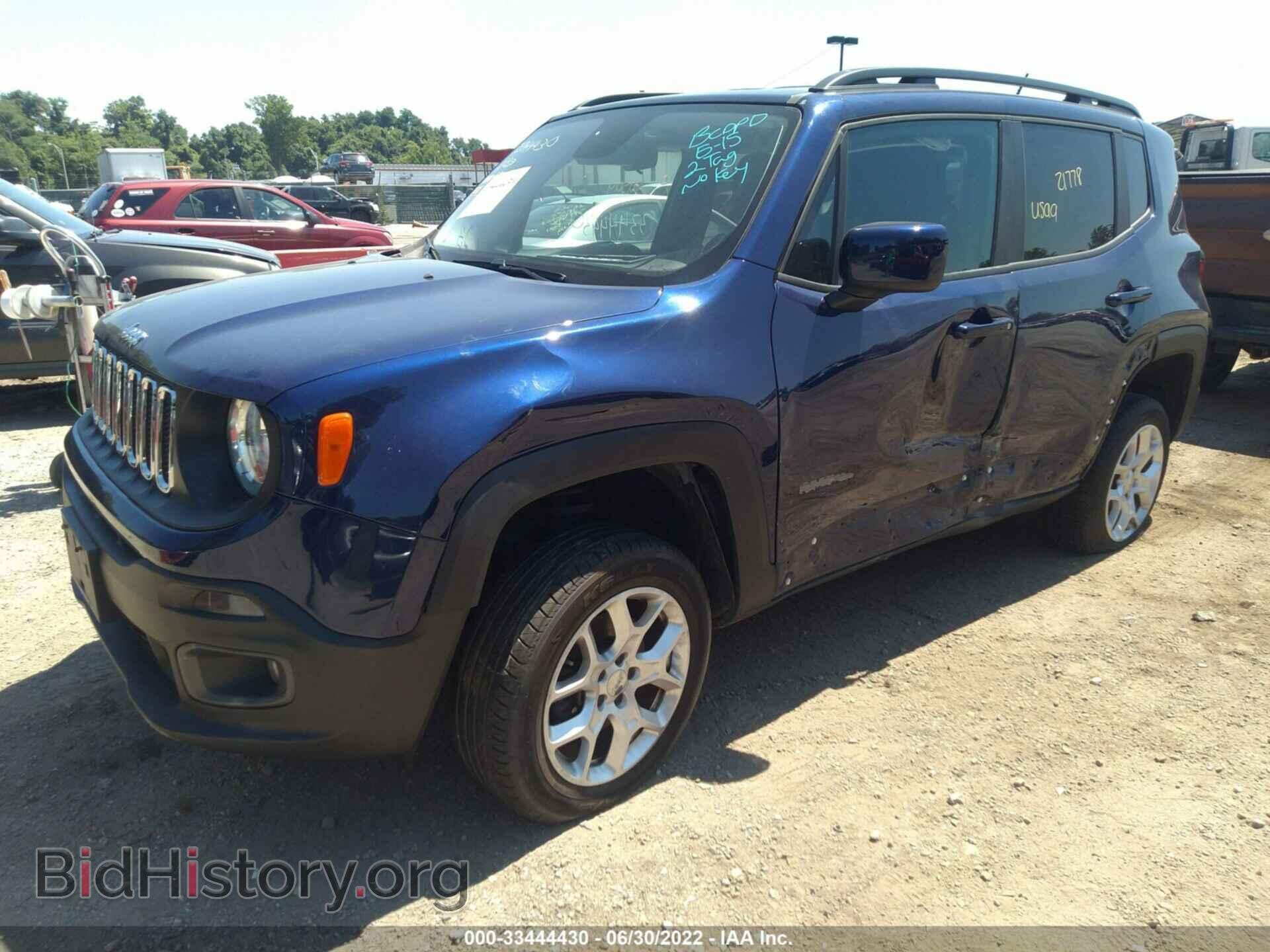 2017 JEEP RENEGADE - VIN: ZACCJBBB9HPG43005 - Фото 2