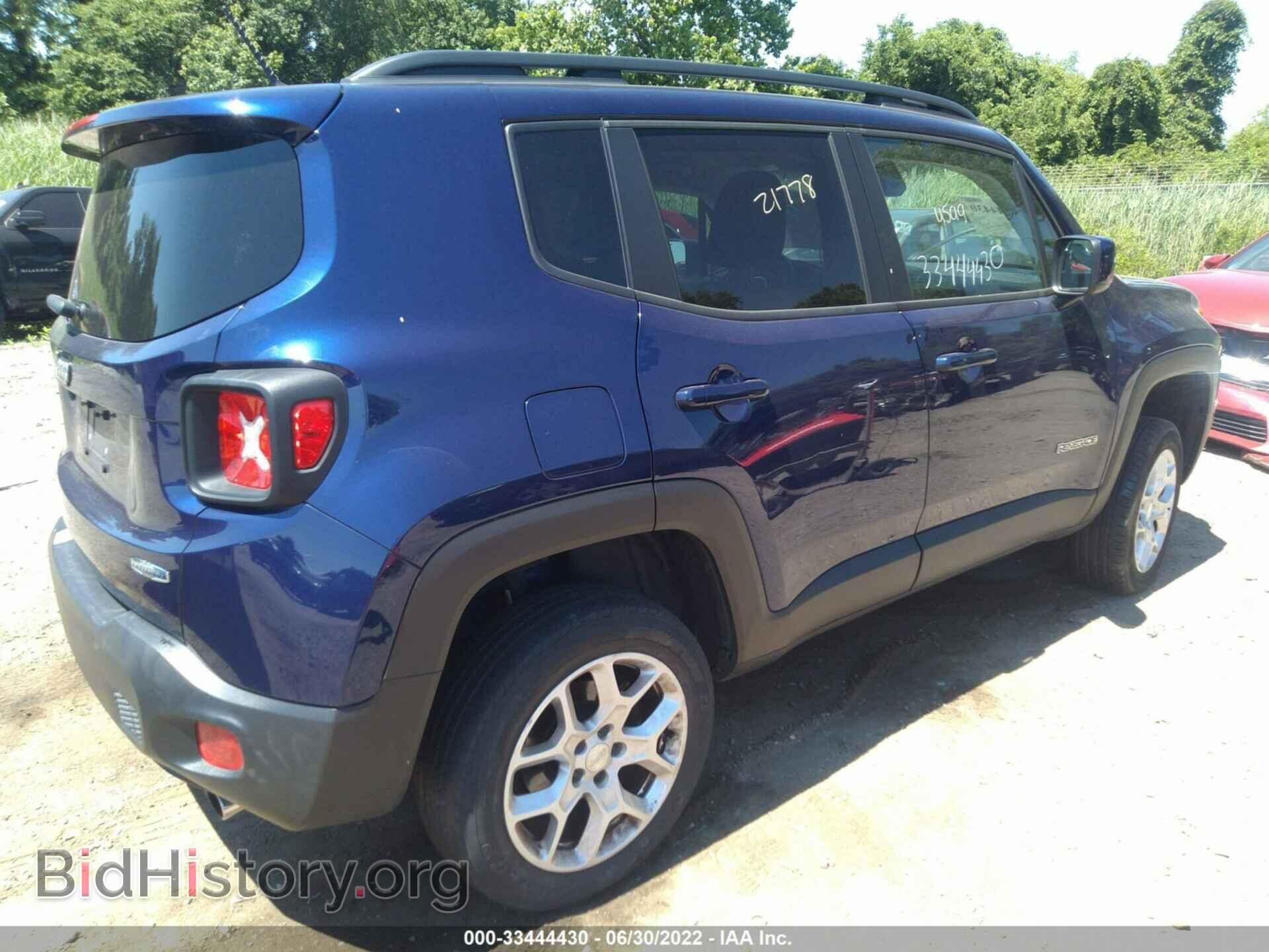 2017 JEEP RENEGADE - VIN: ZACCJBBB9HPG43005 - Фото 4