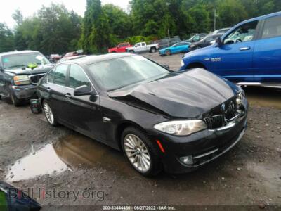 2012 BMW 5 SERIES 535i xDrive, черный — VIN WBAFU7C53CDU62111, IAAI