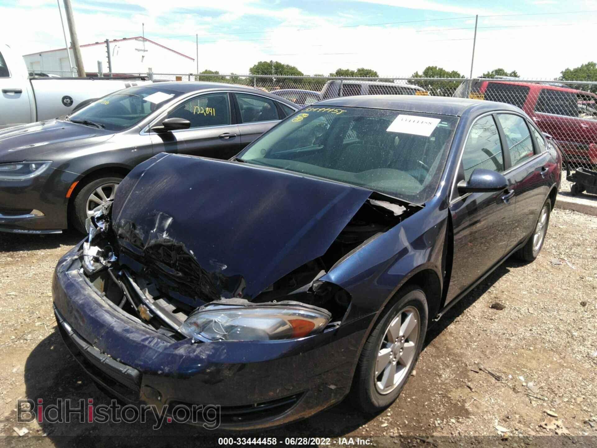 2008 CHEVROLET IMPALA - VIN: 2G1WT58K181311045 - Photo 2