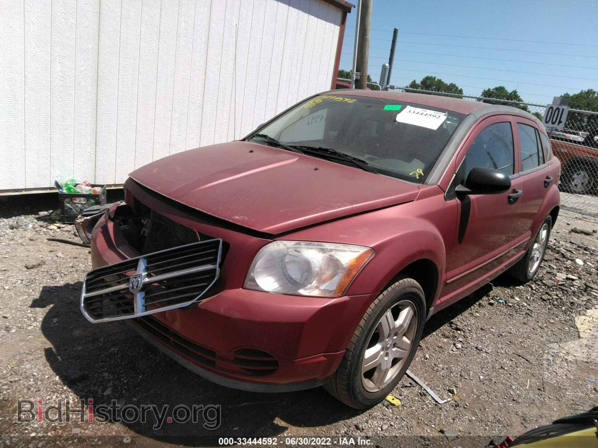 2007 DODGE CALIBER - VIN: 1B3HB48B37D389036 - Фото 2