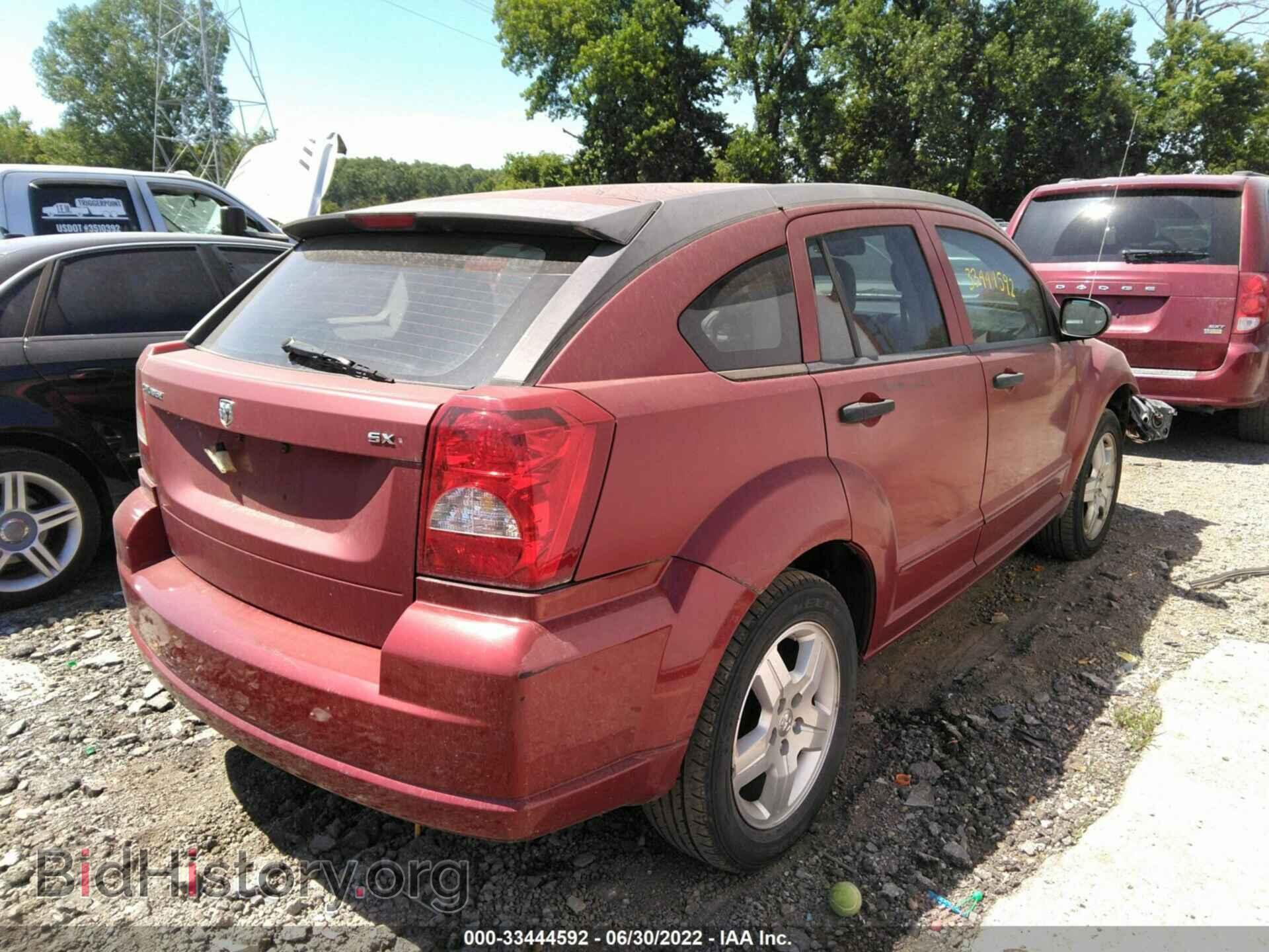 2007 DODGE CALIBER - VIN: 1B3HB48B37D389036 - Фото 4
