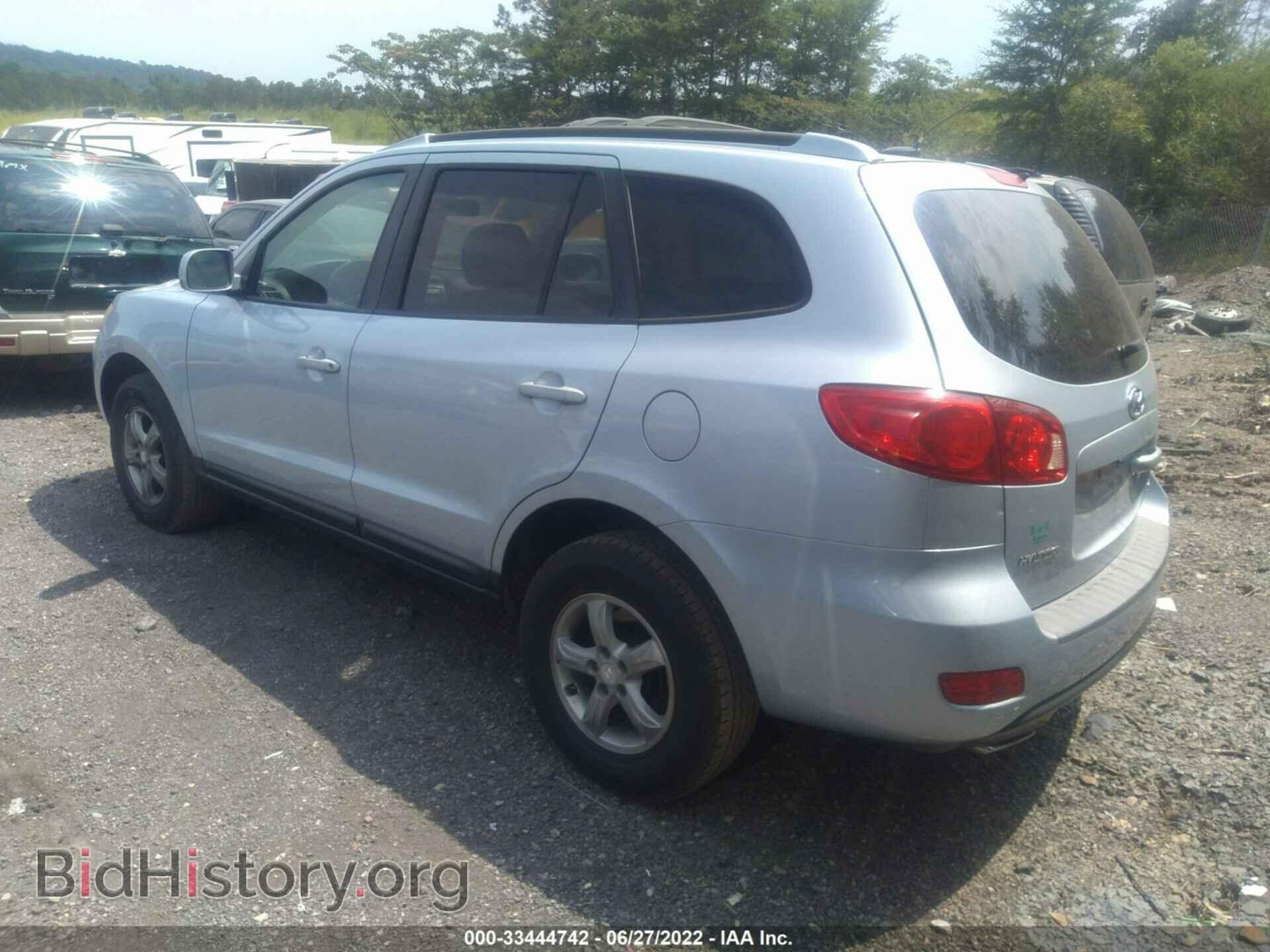 2007 HYUNDAI SANTA FE - VIN: 5NMSG13D47H043145 - Фото 3