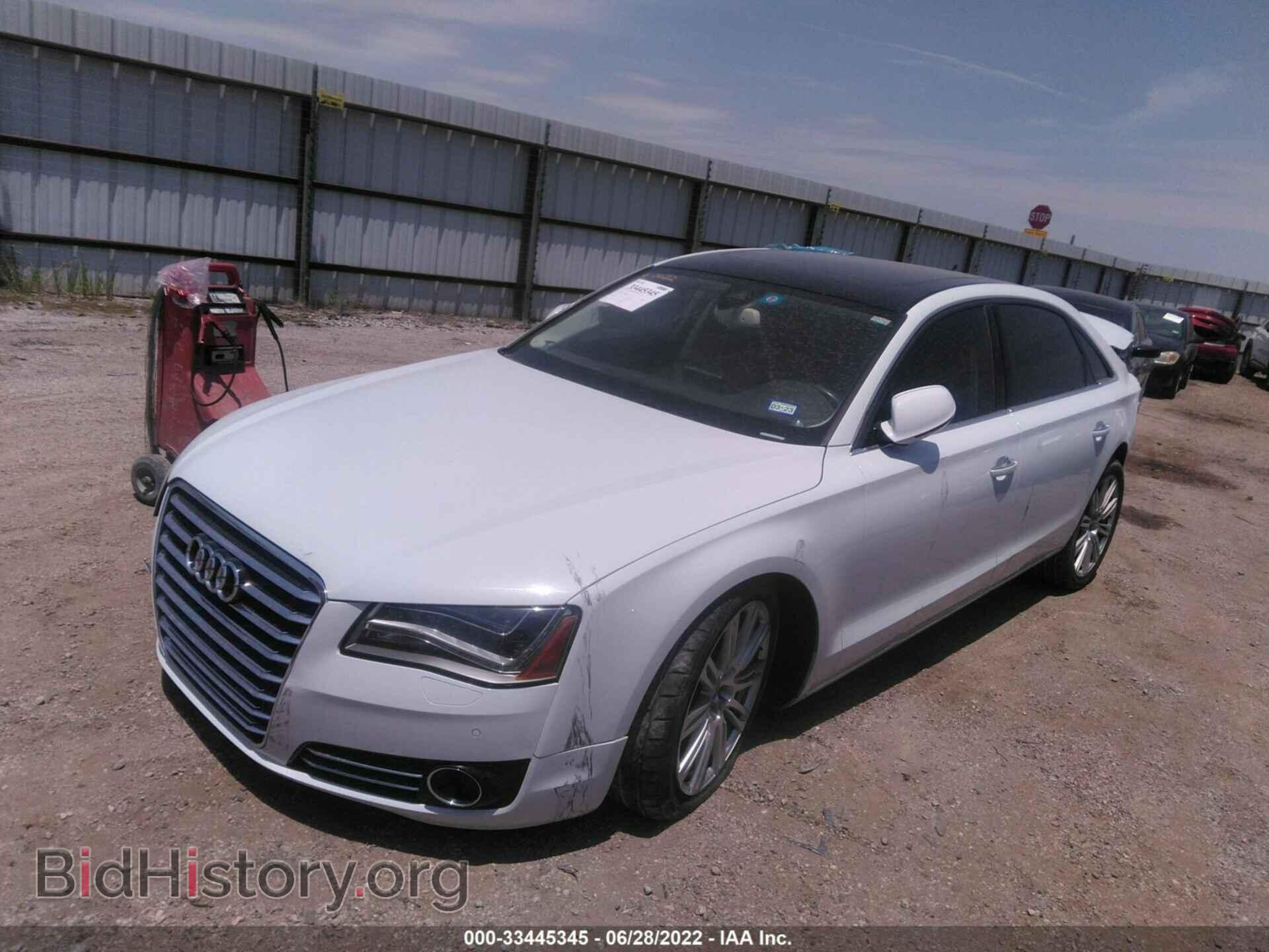 2012 AUDI A8 L - VIN: WAURVAFD3CN013774 - Photo 2