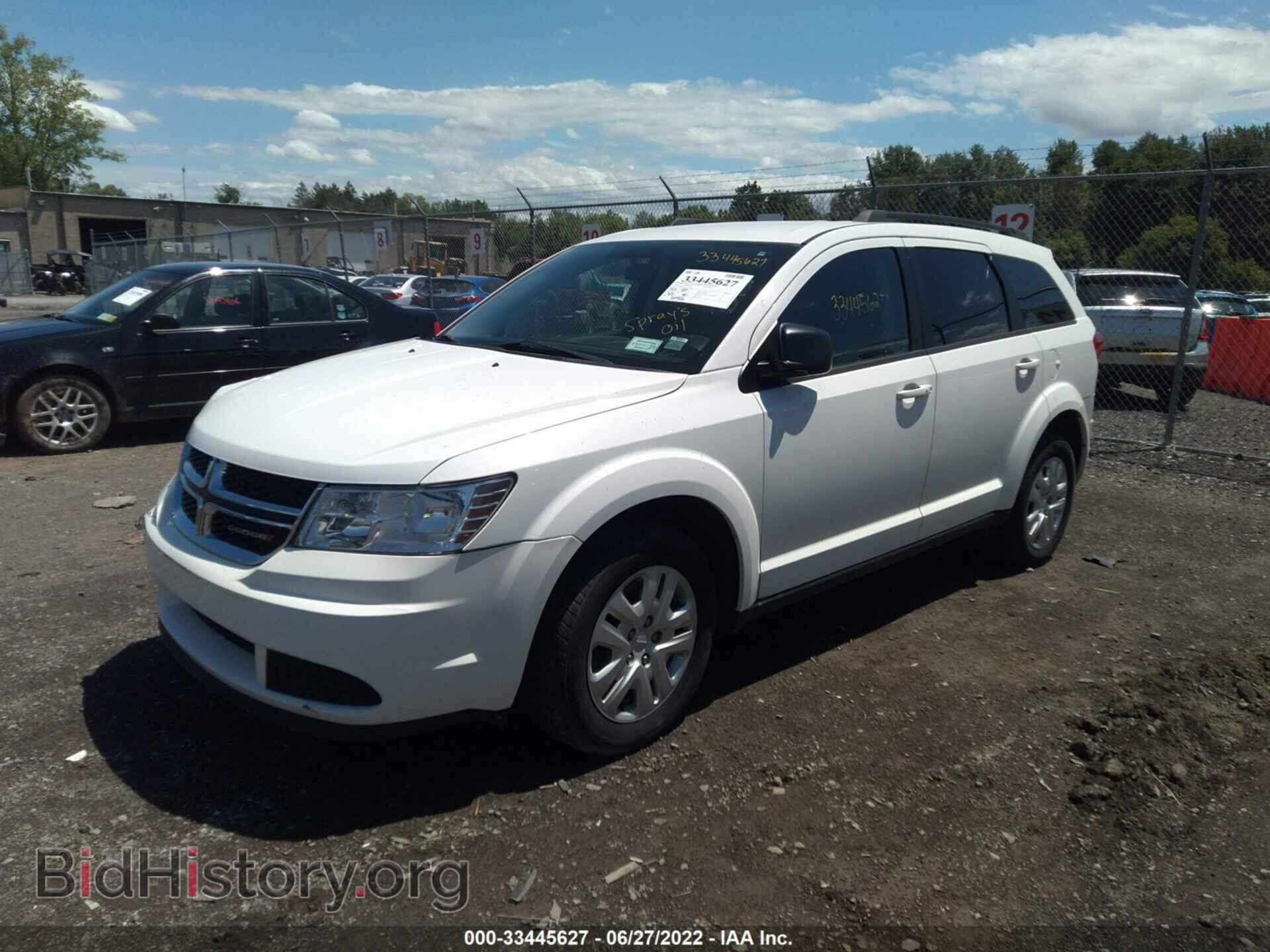 2016 DODGE JOURNEY - VIN: 3C4PDDAG1GT117282 - Фото 2