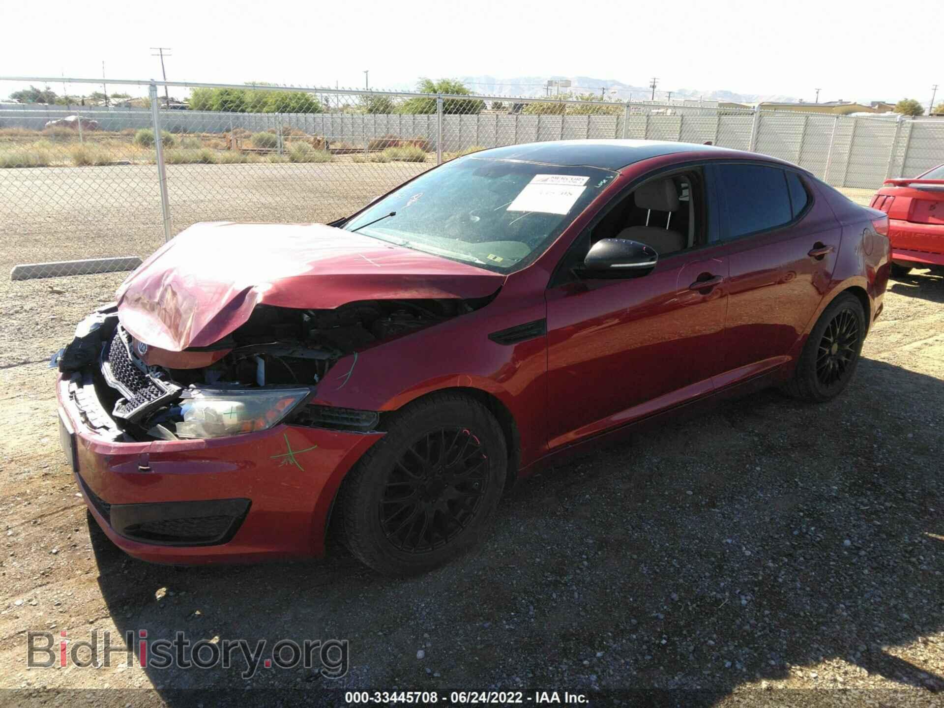 2011 KIA OPTIMA - VIN: KNAGM4A78B5159390 - Фото 2