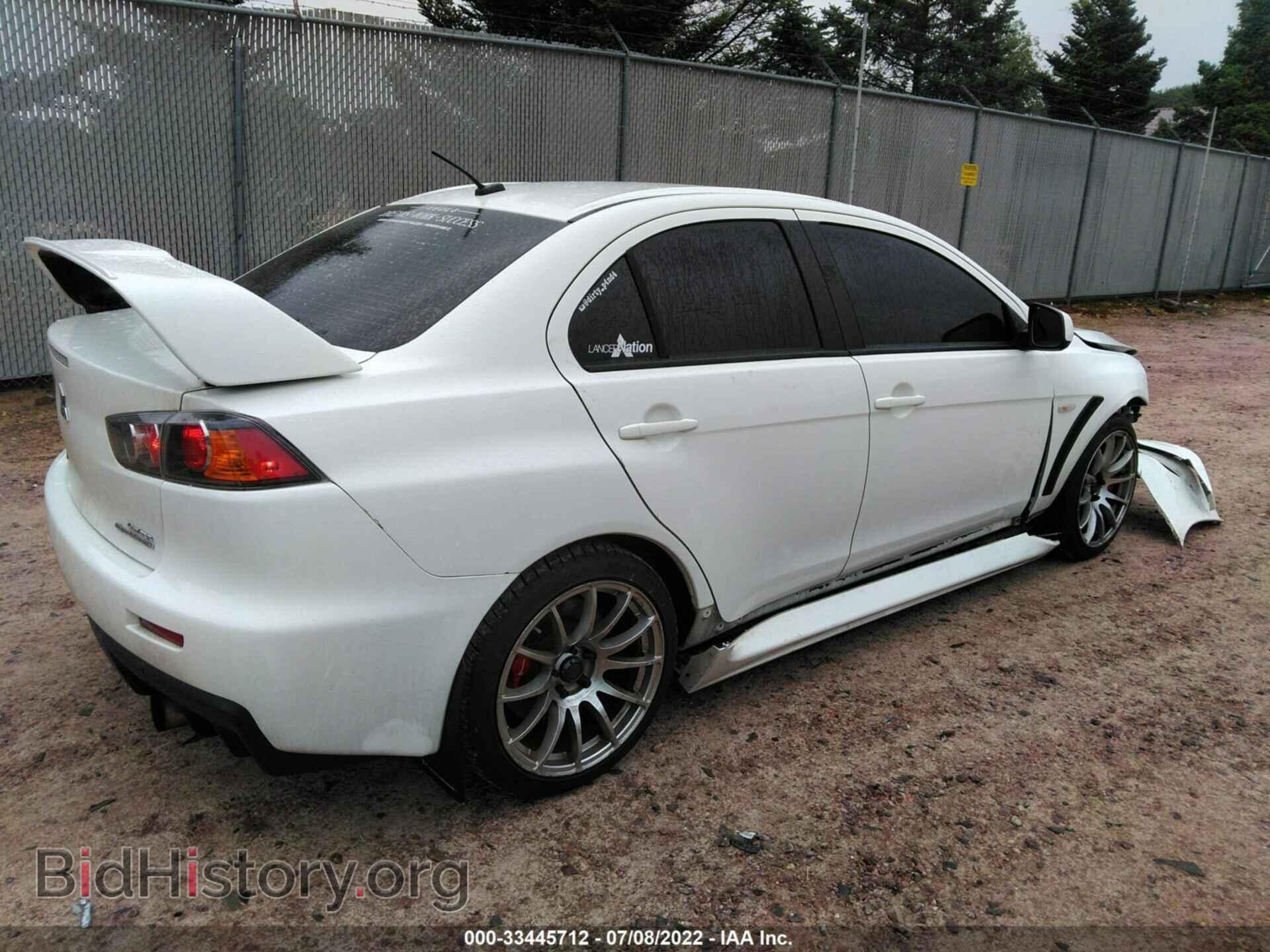 2014 MITSUBISHI LANCER EVOLUTION - VIN: JA32W8FVXEU021395 - Фото 4