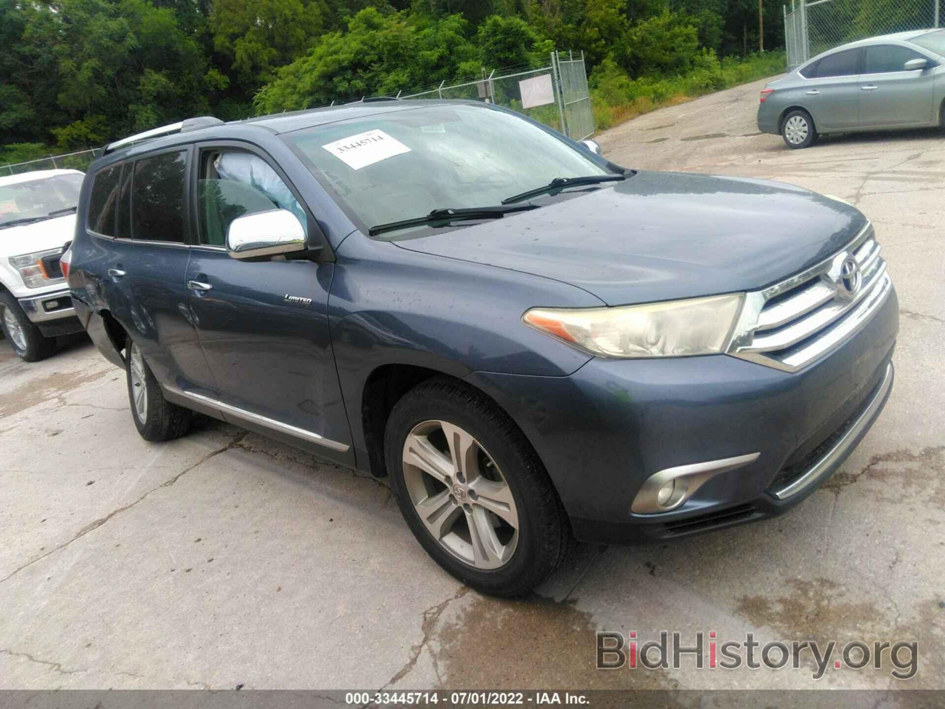 Фотография 5TDDK3EH8CS141590 - TOYOTA HIGHLANDER 2012