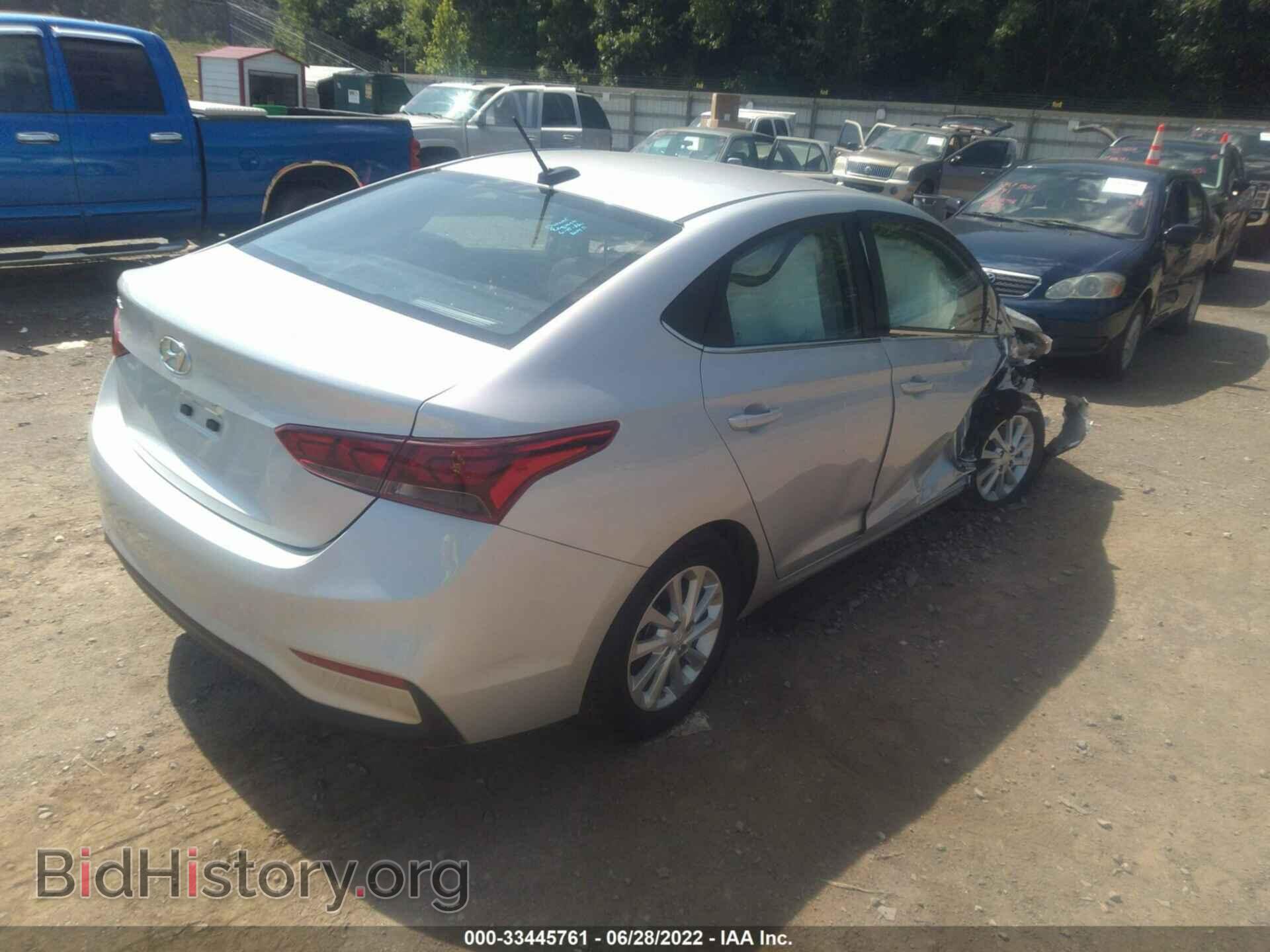 2021 HYUNDAI ACCENT - VIN: 3KPC24A66ME141203 - Фото 4