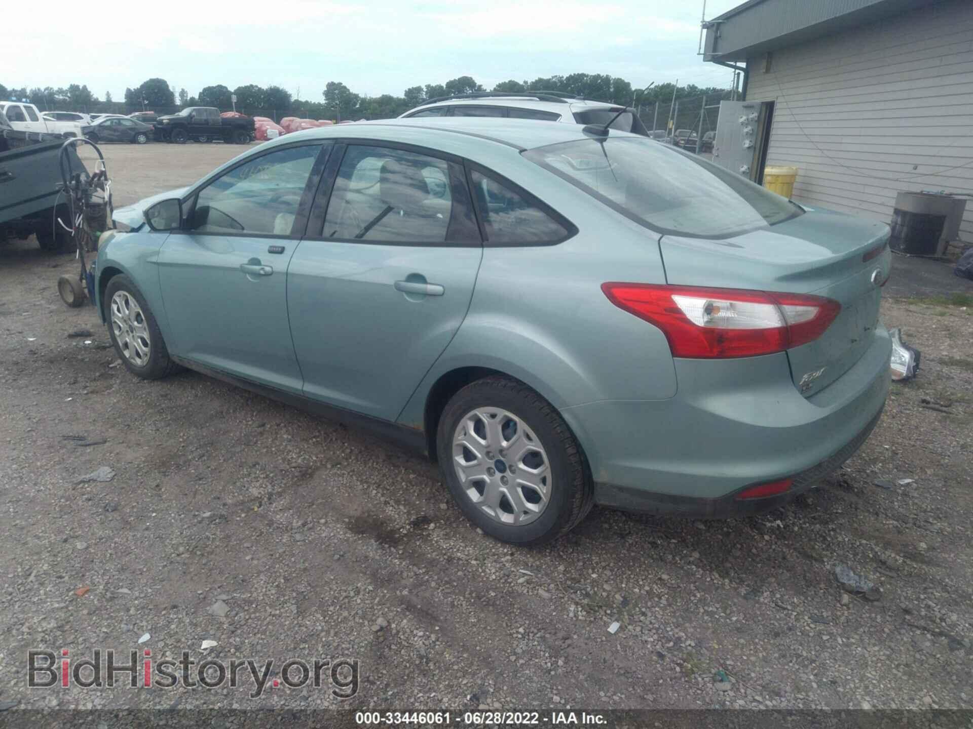 2012 FORD FOCUS - VIN: 1FAHP3F25CL370376 - Фото 3