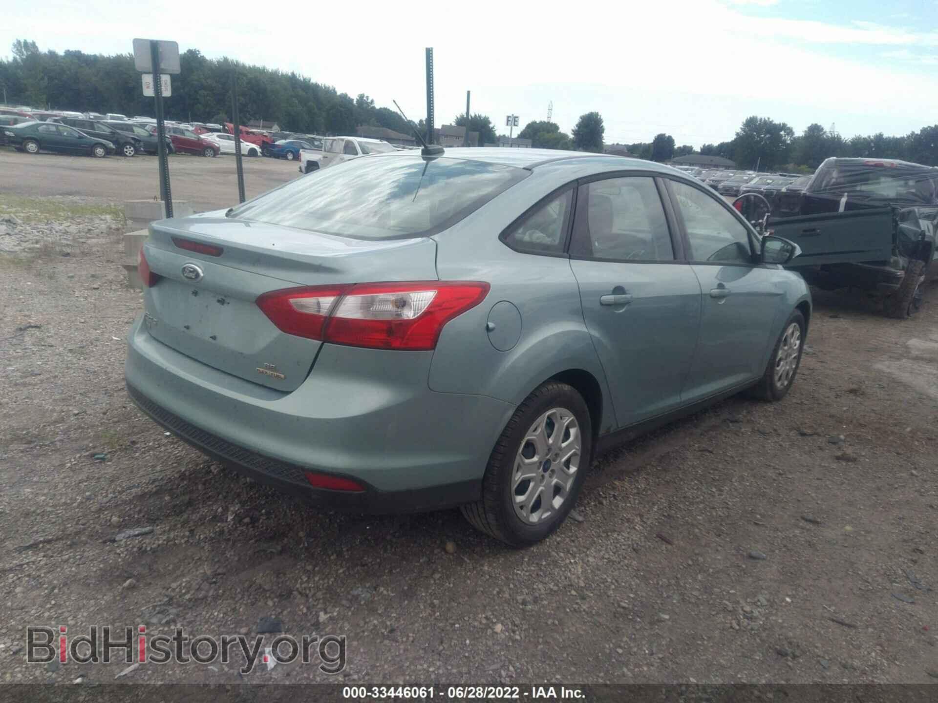 2012 FORD FOCUS - VIN: 1FAHP3F25CL370376 - Фото 4