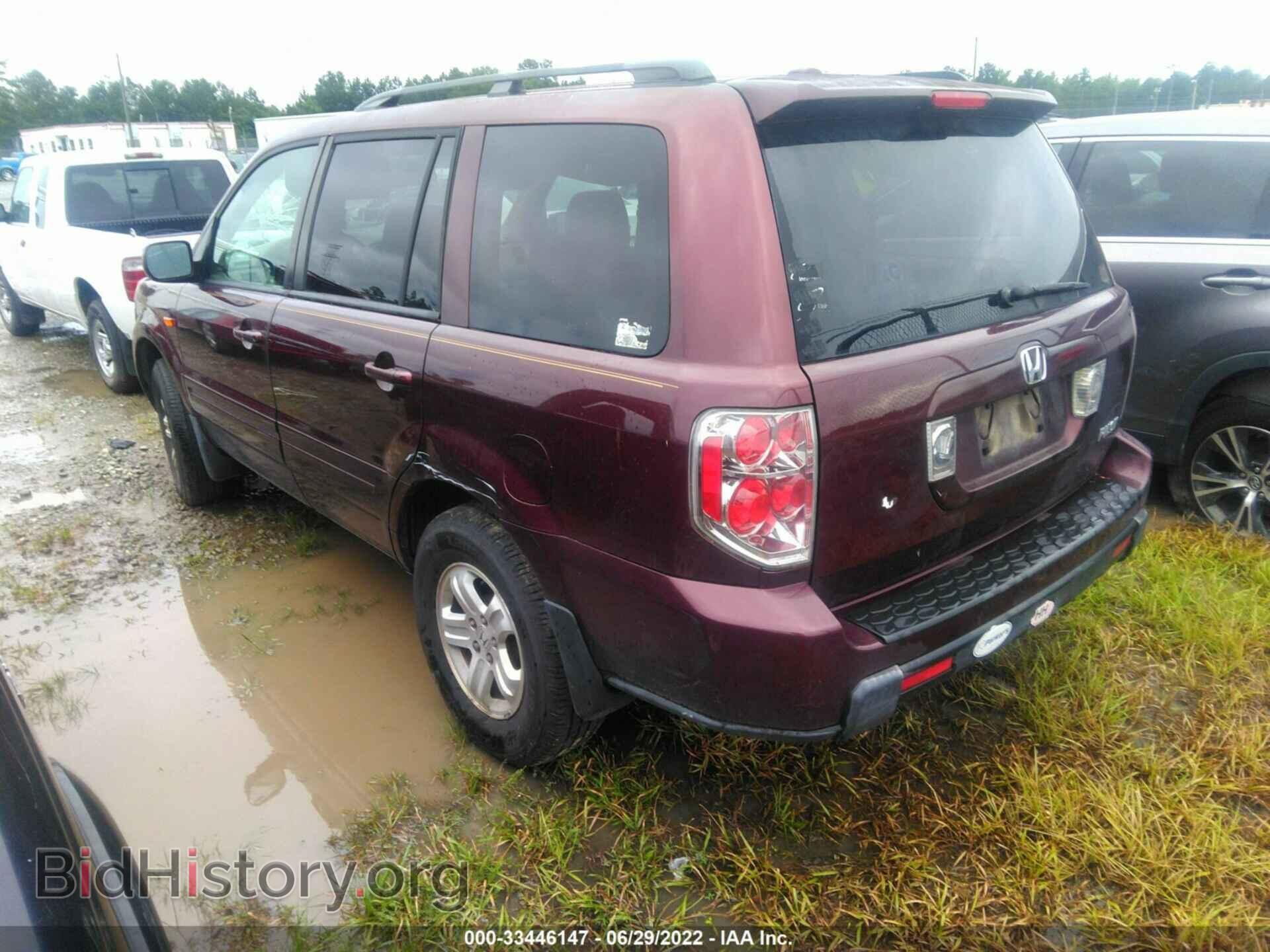 2008 HONDA PILOT - VIN: 5FNYF28228B003451 - Фото 3