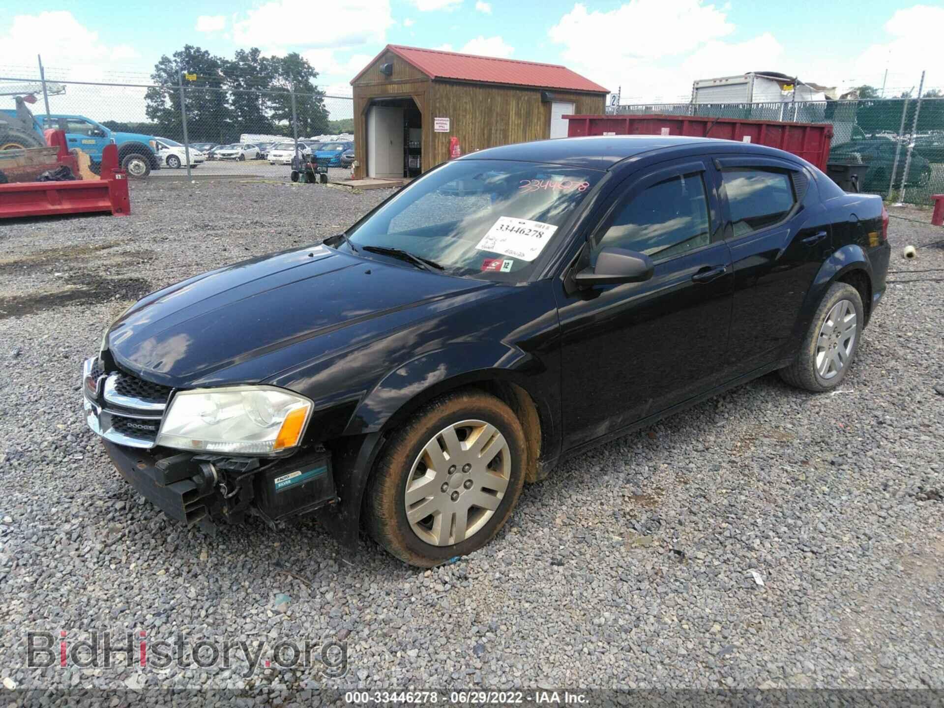2011 DODGE AVENGER - VIN: 1B3BD4FB4BN616613 - Фото 2