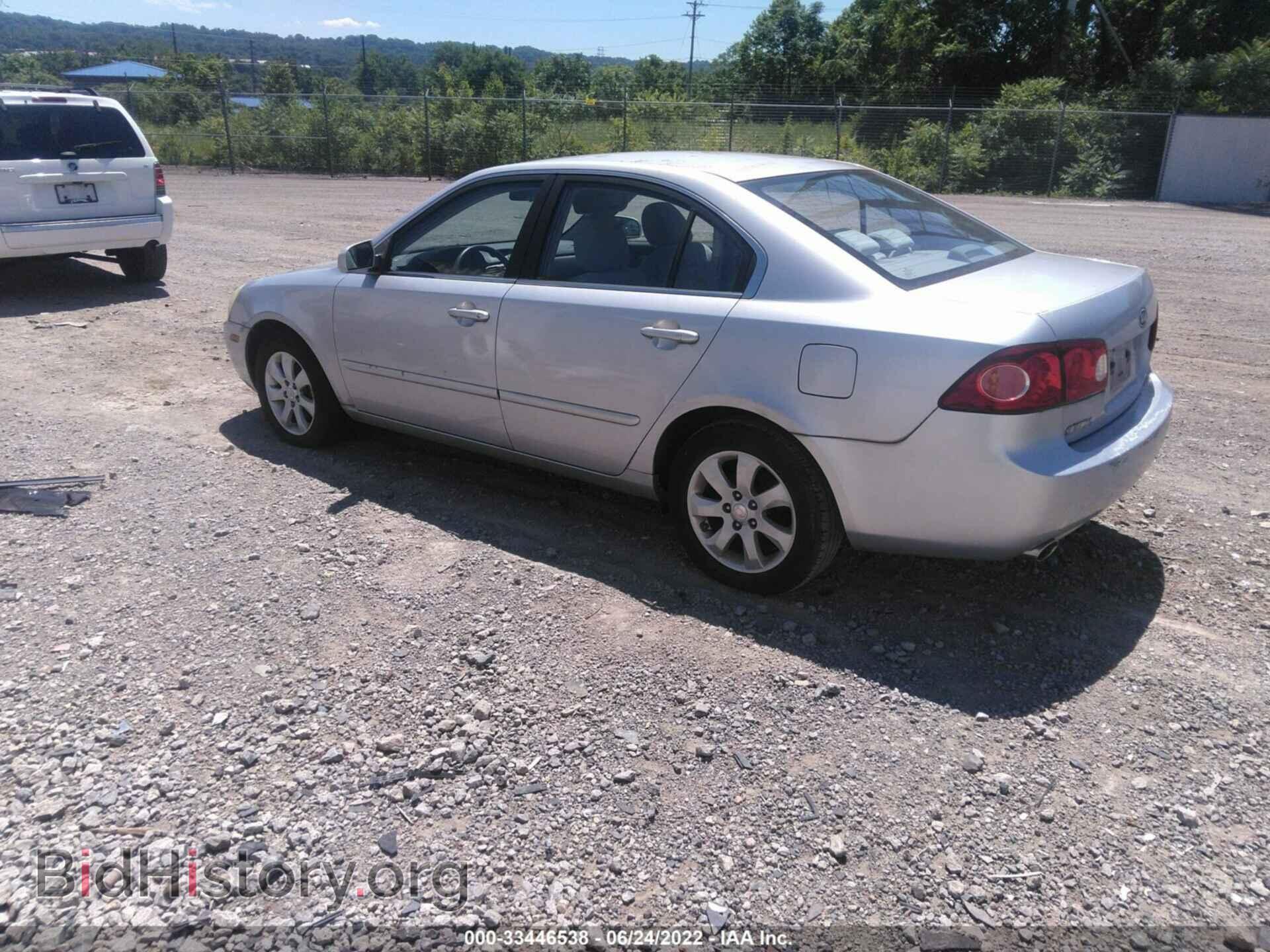 2006 KIA OPTIMA - VIN: KNAGE124765027128 - Фото 3