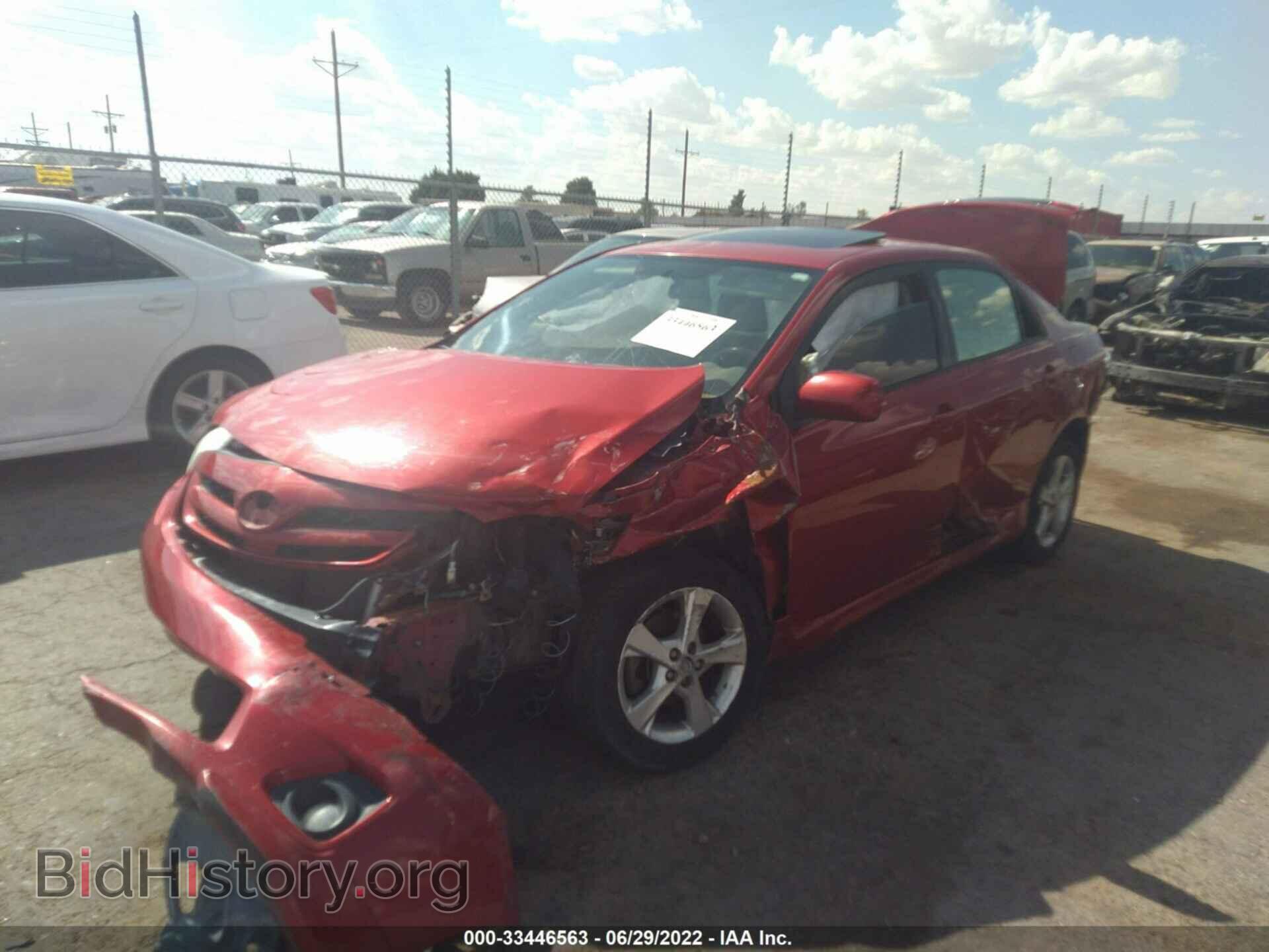 2011 TOYOTA COROLLA - VIN: 2T1BU4EE1BC712342 - Фото 2