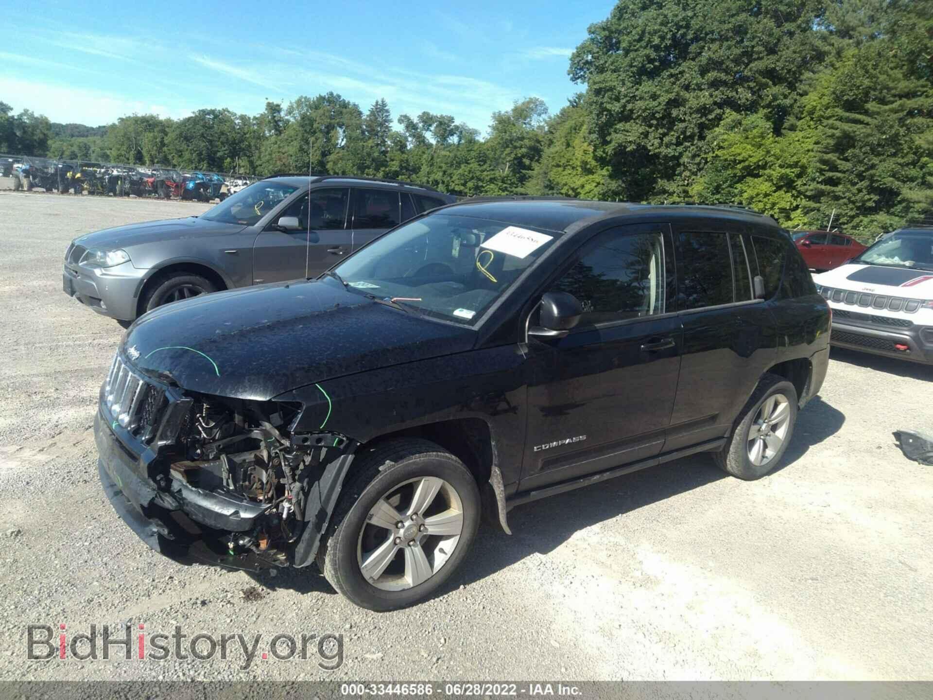 2014 JEEP COMPASS - VIN: 1C4NJDBB5ED528609 - Фото 2
