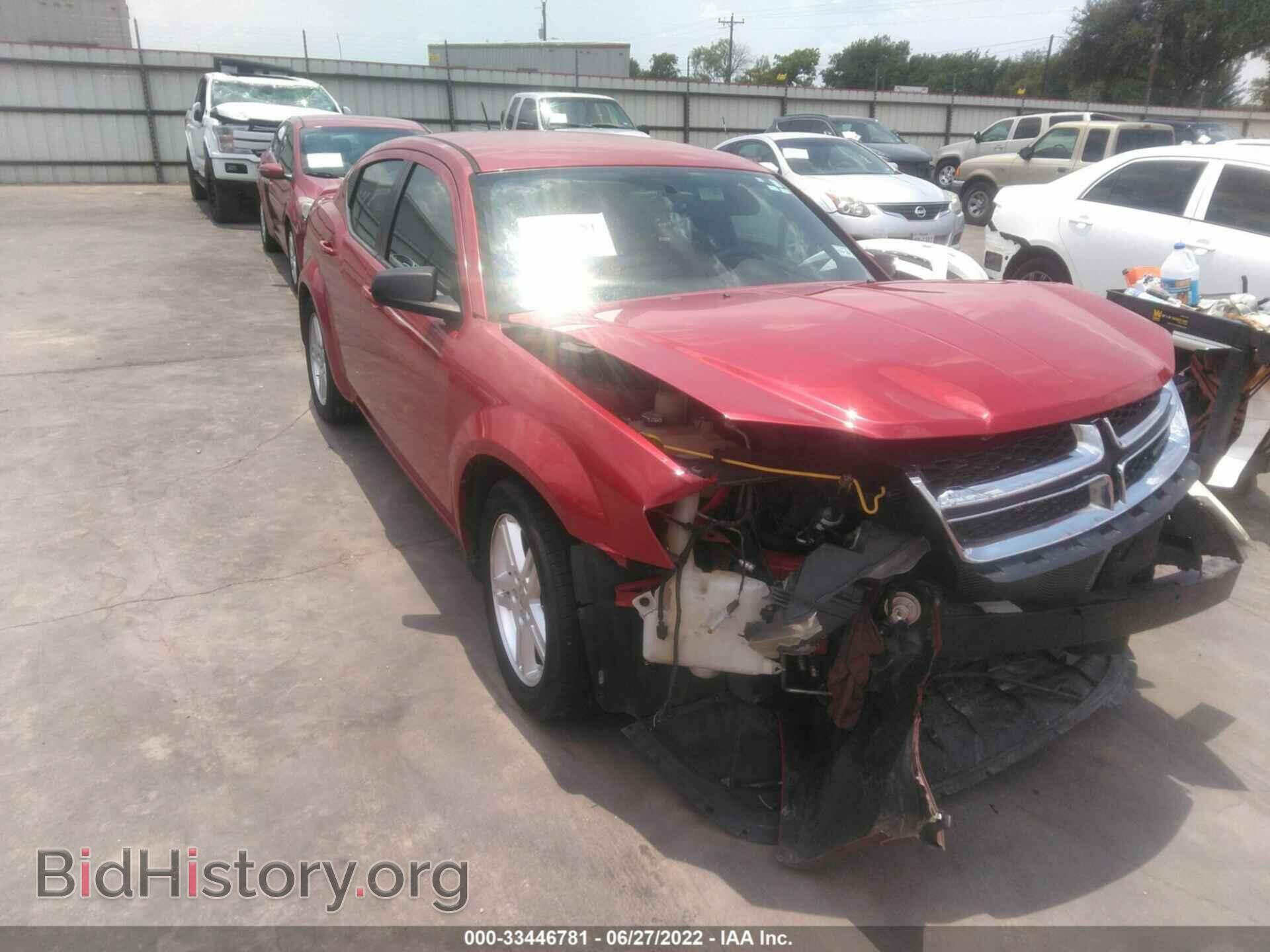 Фотография 1C3CDZAG8DN638138 - DODGE AVENGER 2013