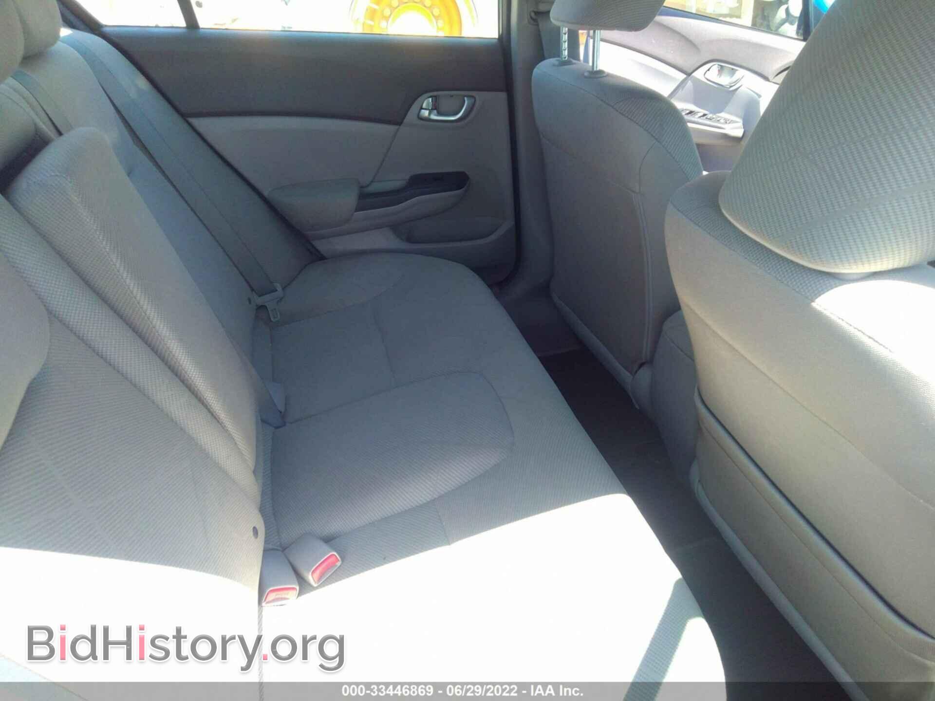 2012 HONDA CIVIC SDN - VIN: 19XFB2F89CE062540 - Фото 8