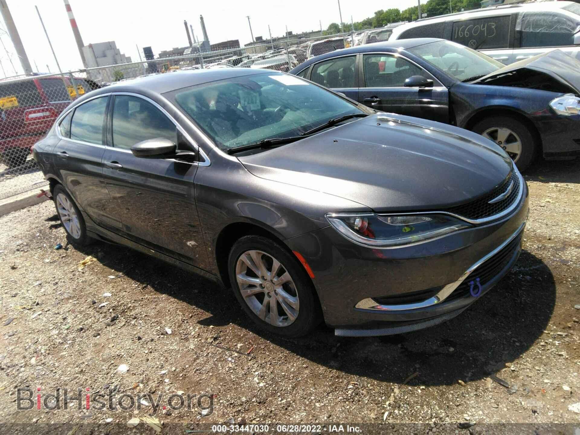Photo 1C3CCCAB8FN580152 - CHRYSLER 200 2015