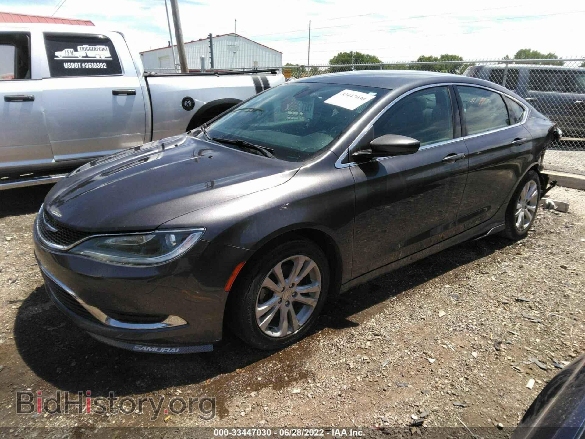 2015 CHRYSLER 200 - VIN: 1C3CCCAB8FN580152 - Фото 2