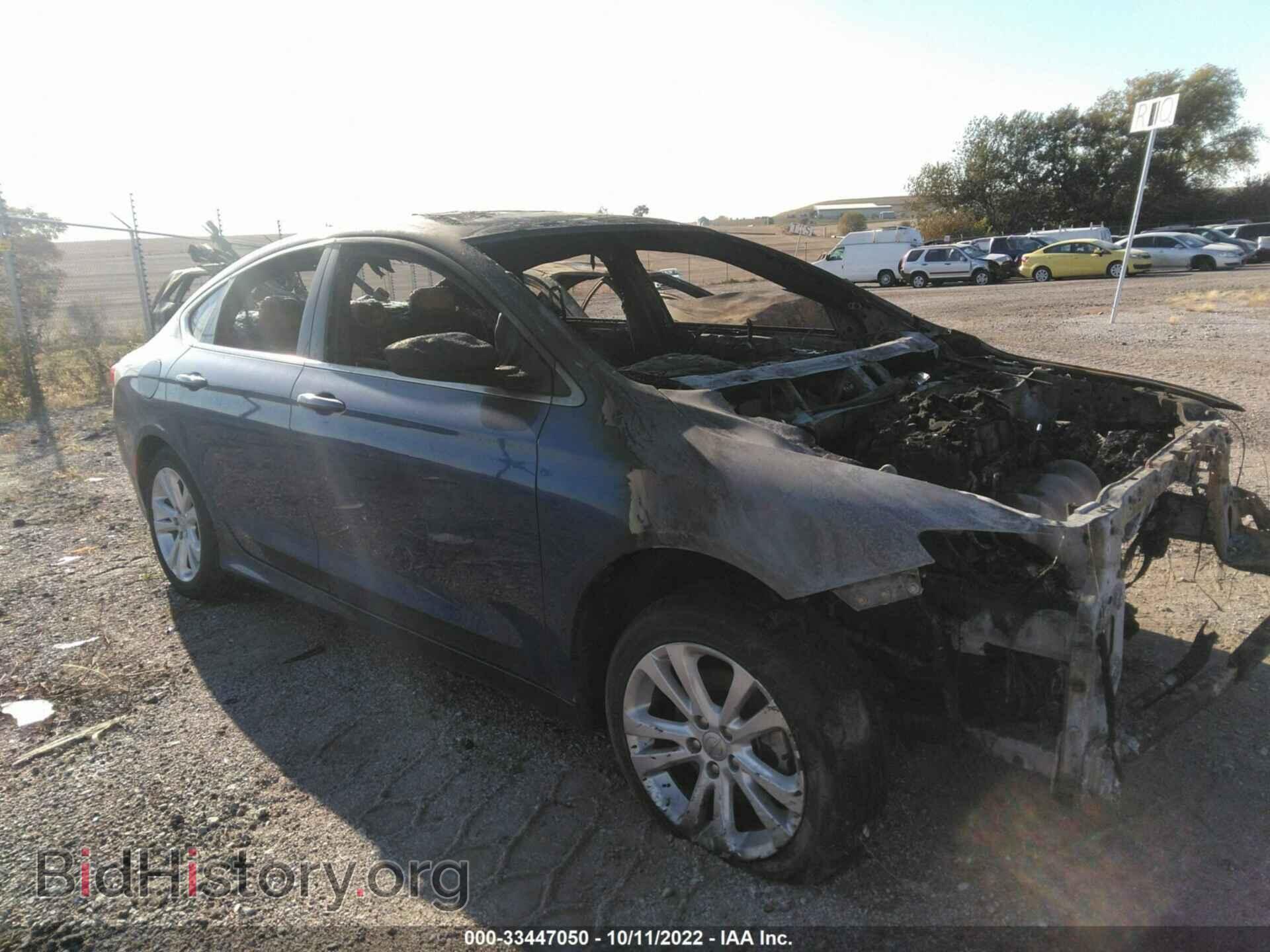 Фотография 1C3CCCAB9FN596425 - CHRYSLER 200 2015