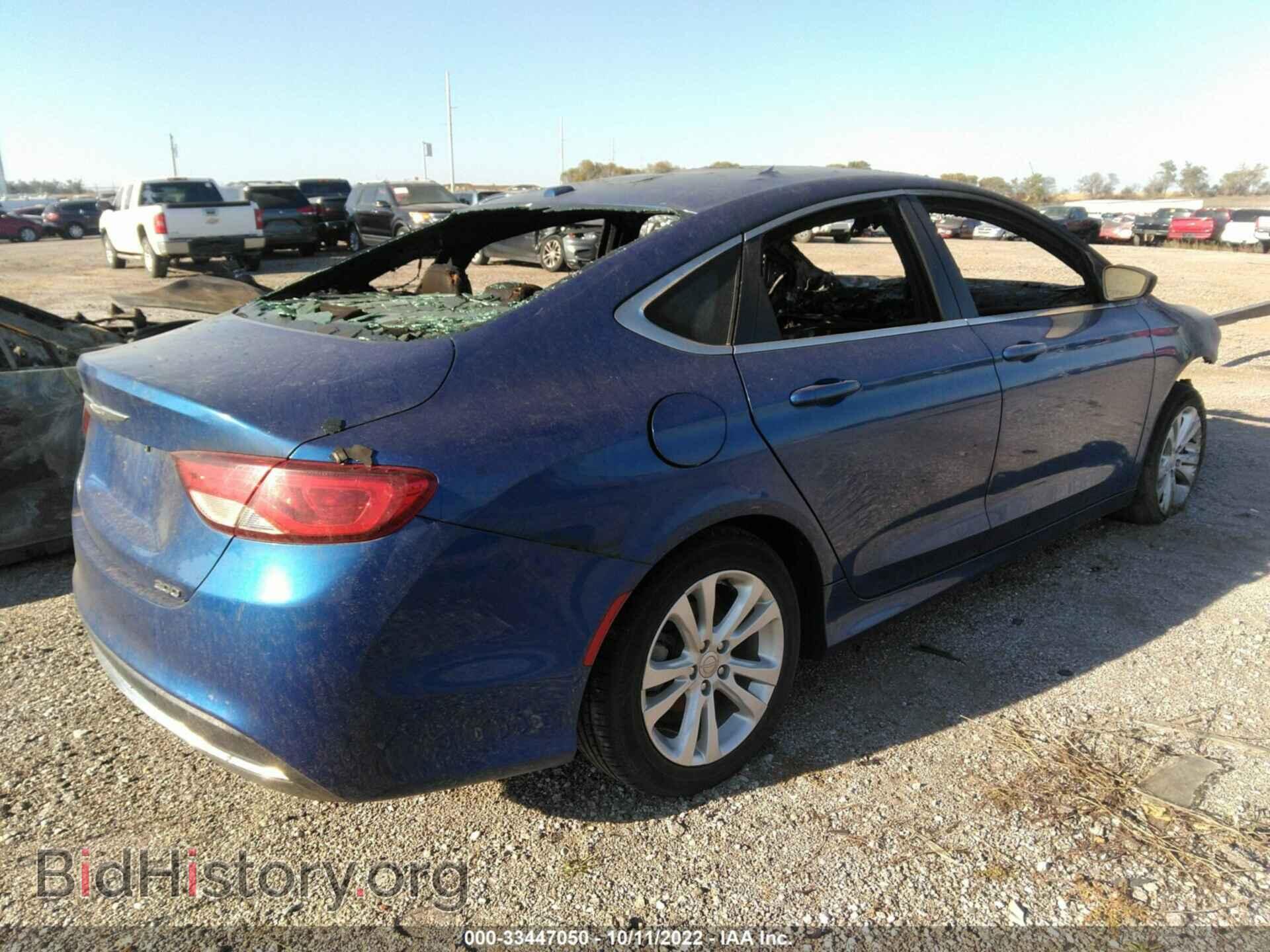2015 CHRYSLER 200 - VIN: 1C3CCCAB9FN596425 - Фото 4