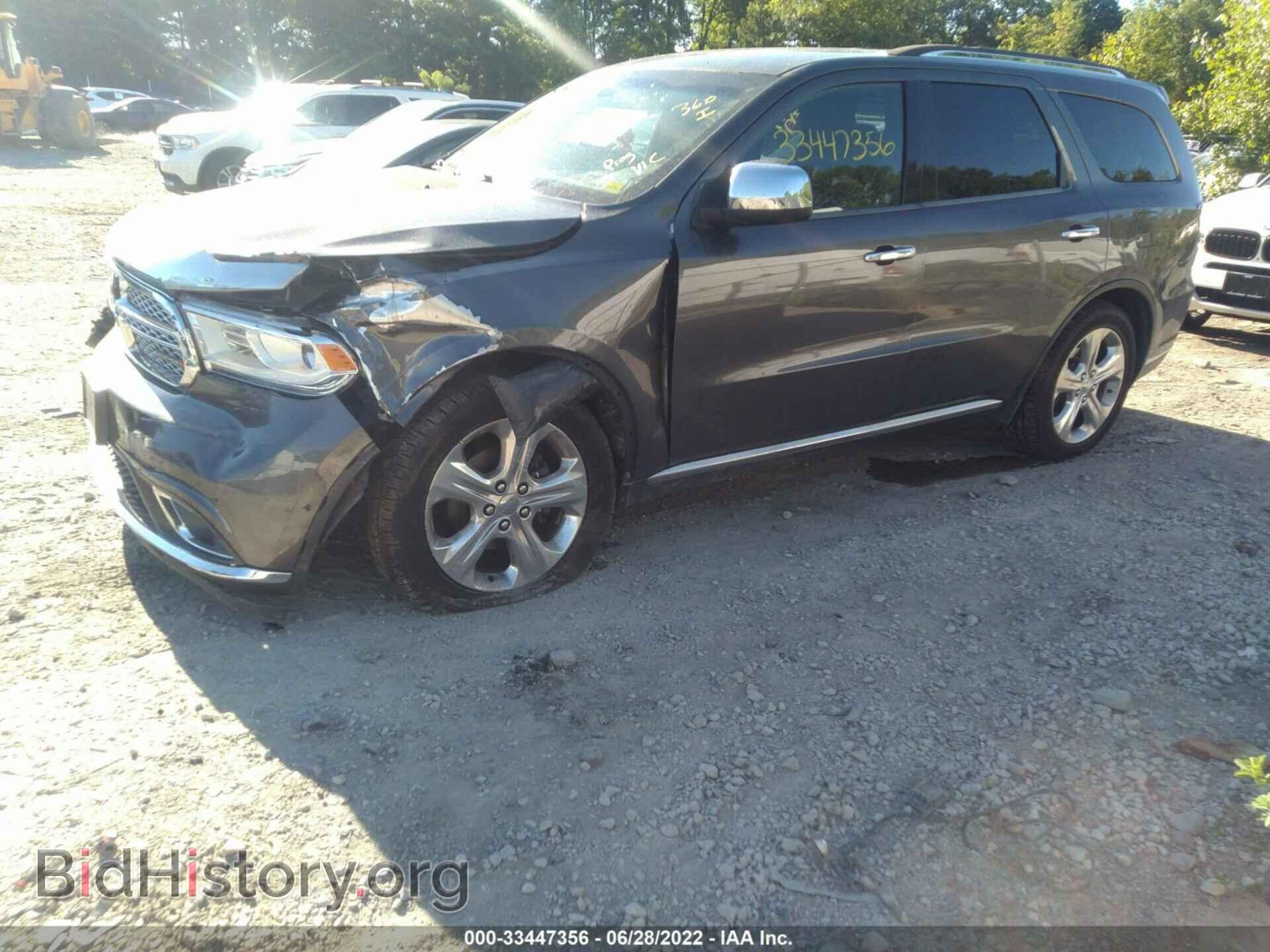 2014 DODGE DURANGO - VIN: 1C4RDHAGXEC537759 - Photo 2