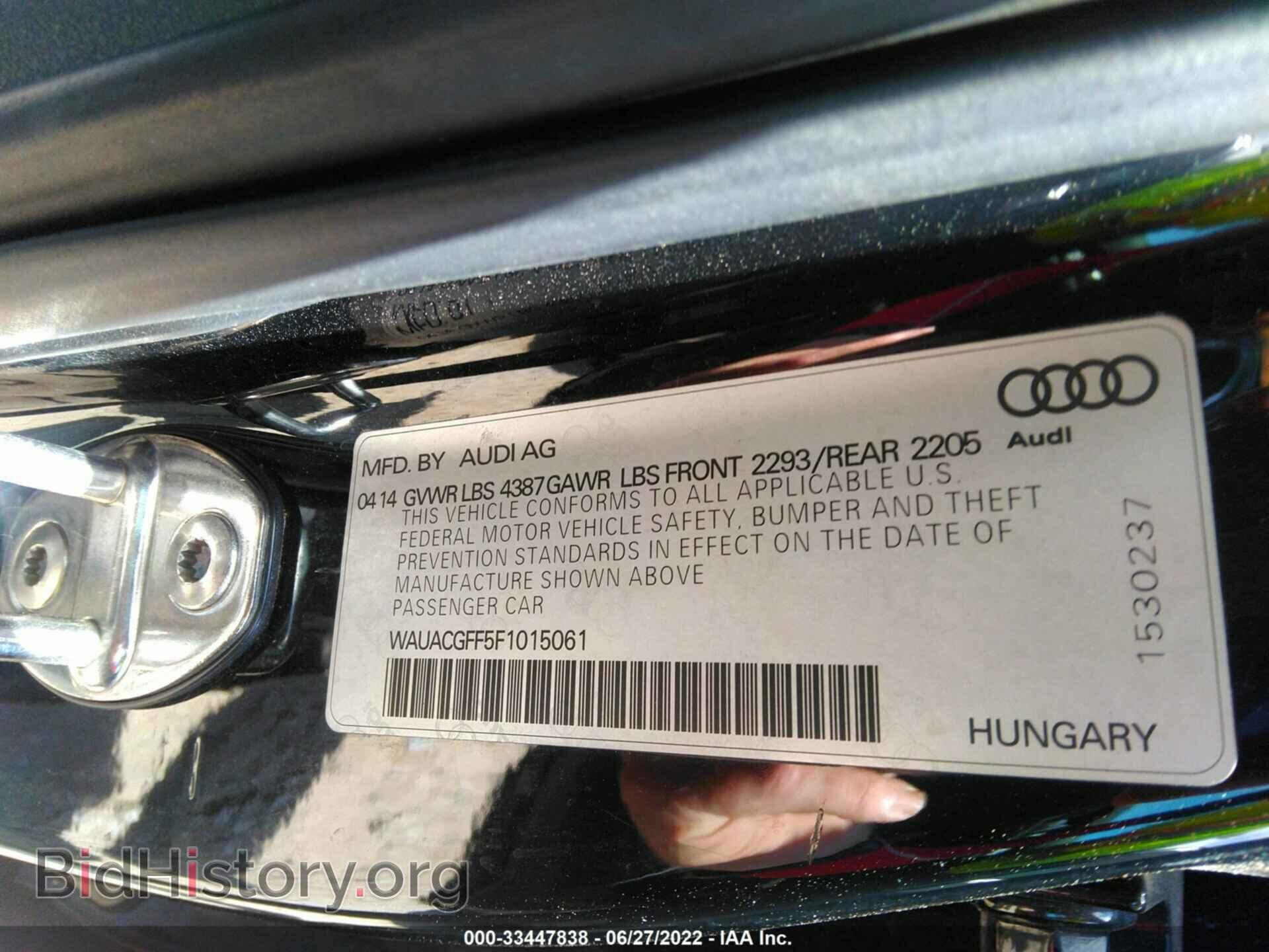 2015 AUDI A3 - VIN: WAUACGFF5F1015061 - Photo 9