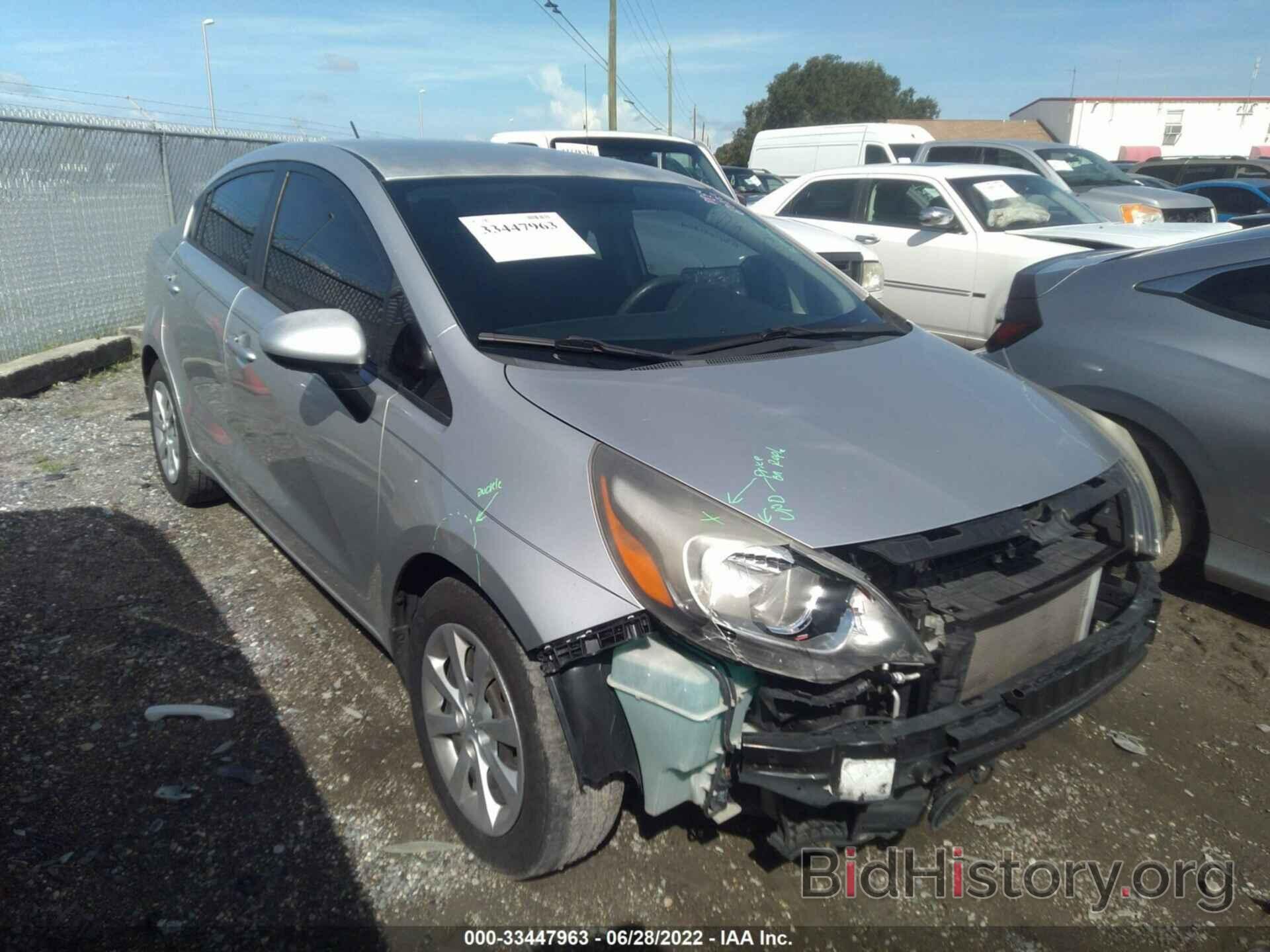 Photo KNADM4A31E6414511 - KIA RIO 2014